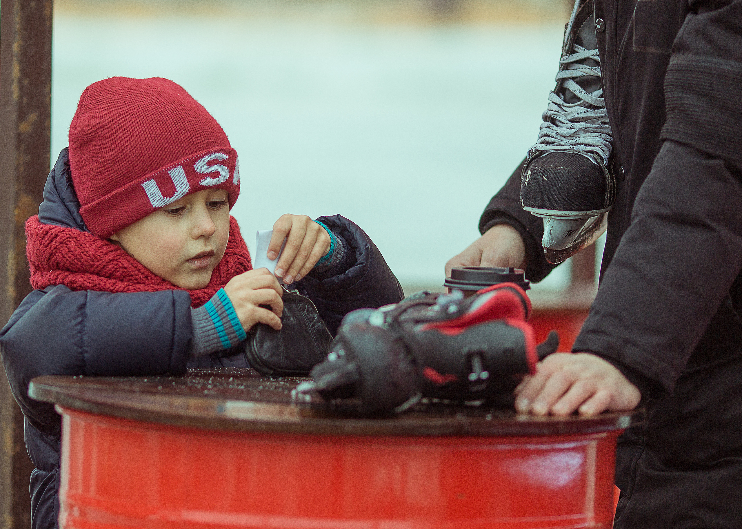 Коньки. Семейный фотограф в Москве Натали Момот