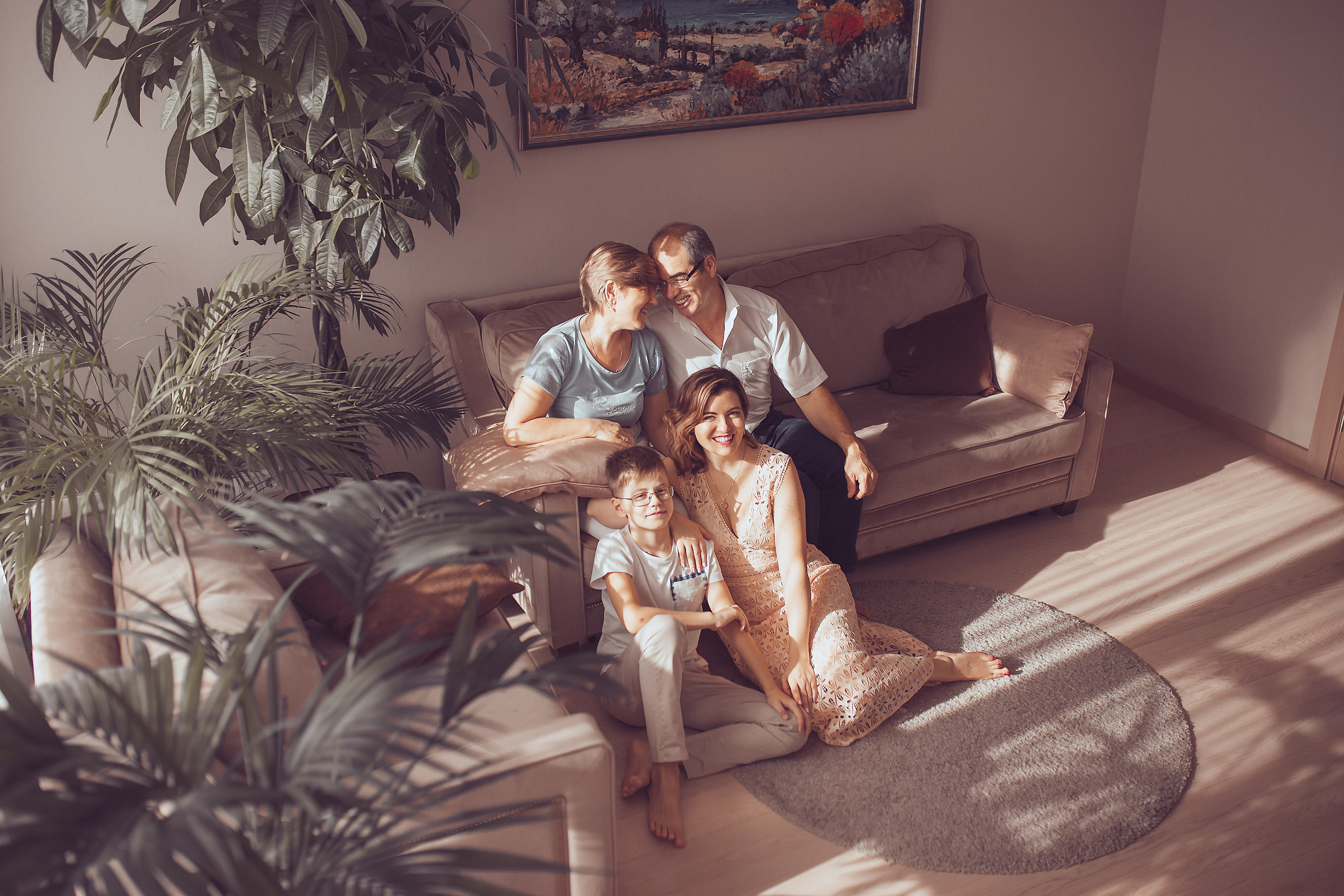 Дом, чай, тепло. Семейный фотограф в Москве Натали Момот