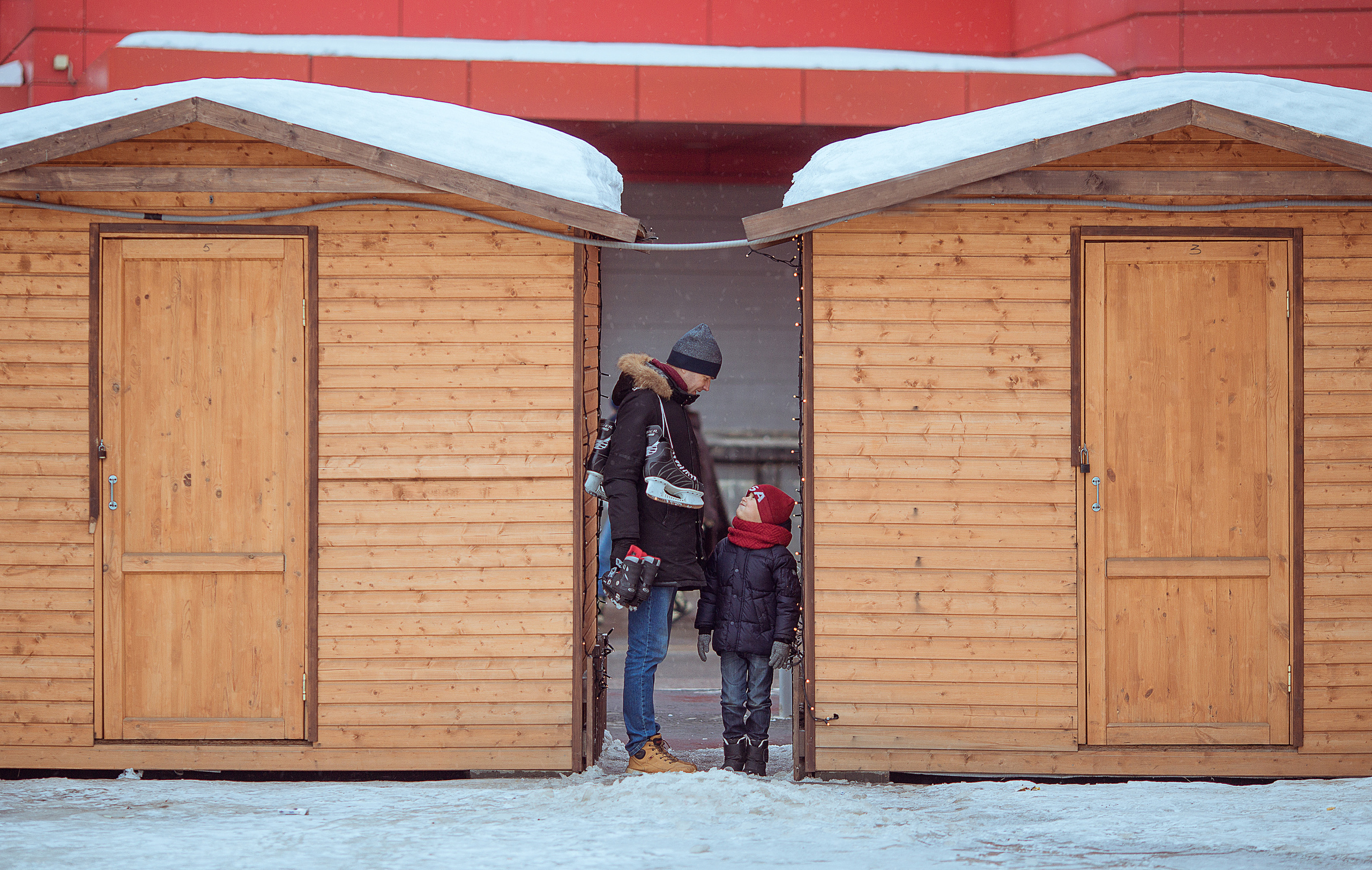 Коньки. Семейный фотограф в Москве Натали Момот