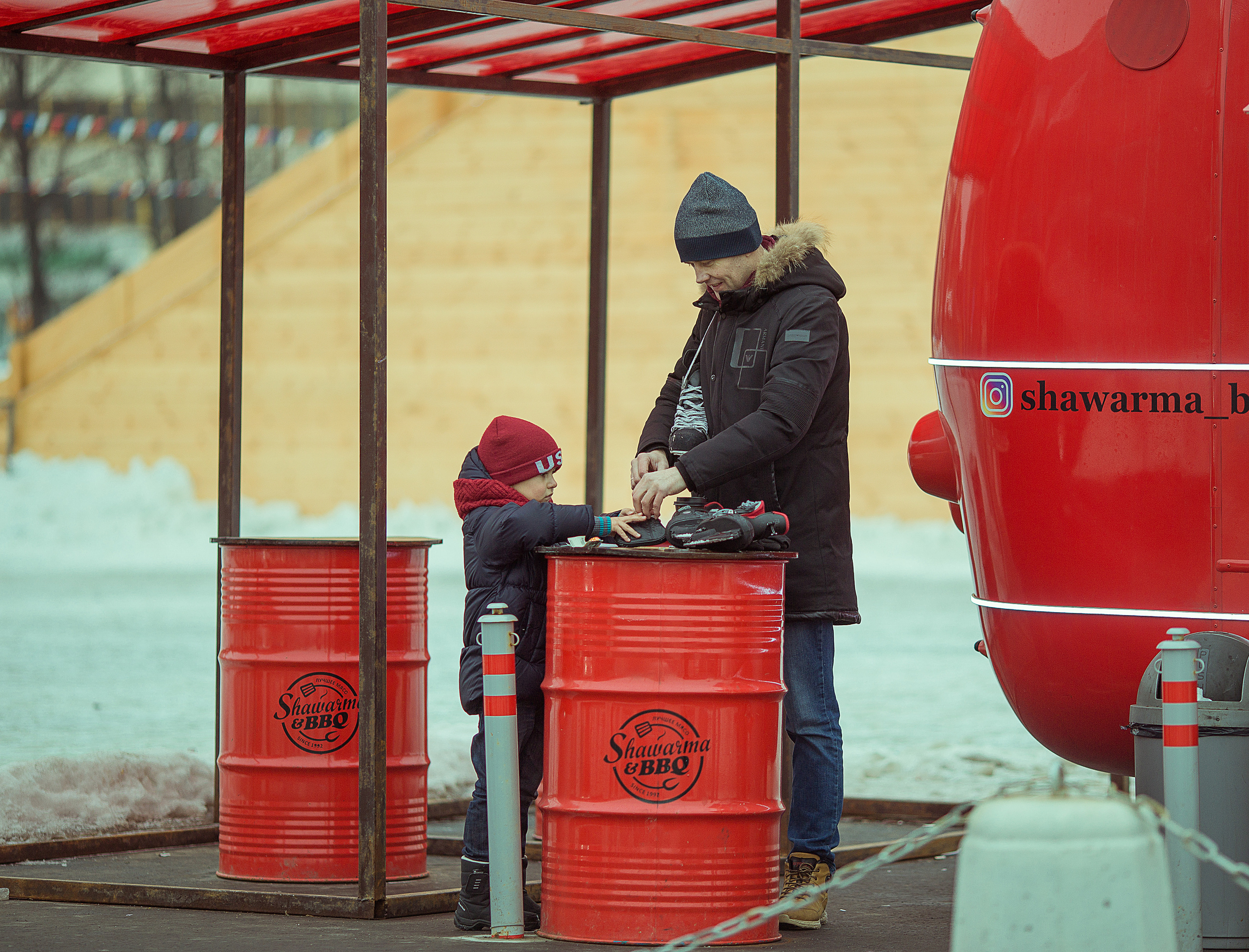 Коньки. Семейный фотограф в Москве Натали Момот