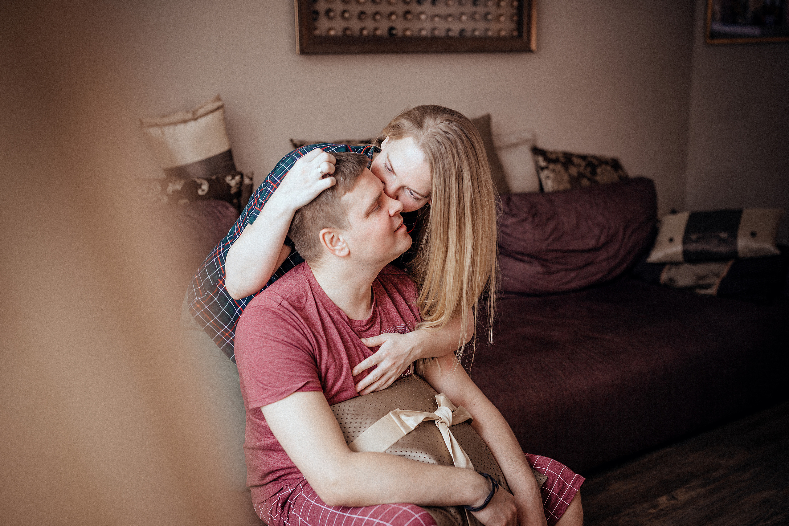 Варя, мама Лена, папа Коля. Семейный фотограф в Москве Натали Момот