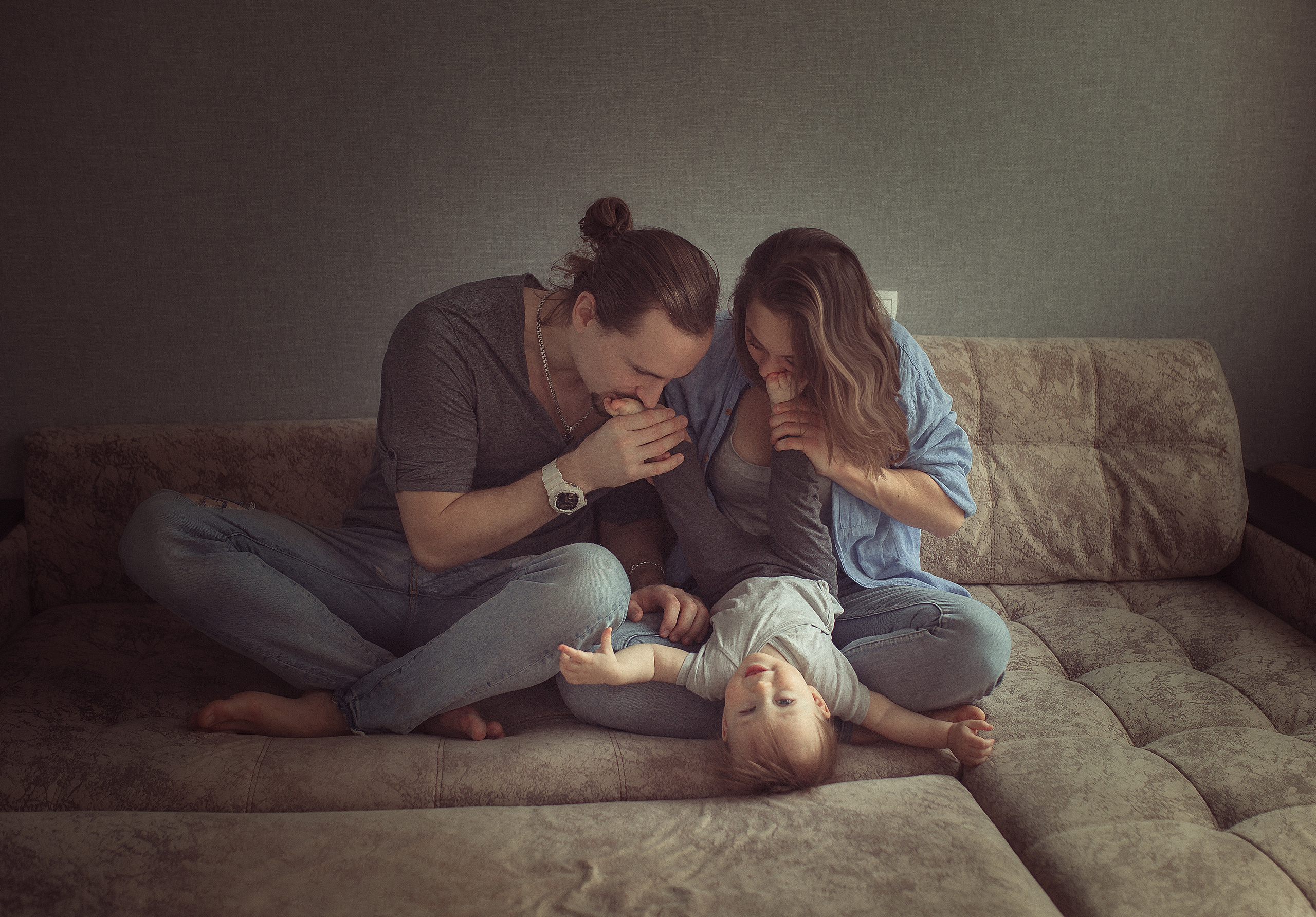 Счастье в маленькой квартире. Семейный фотограф в Москве Натали Момот