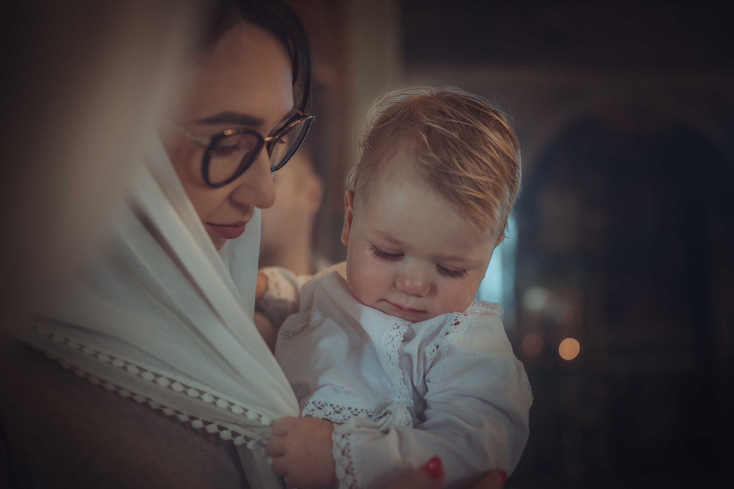 Крещение Матвея. Семейный фотограф в Москве Натали Момот
