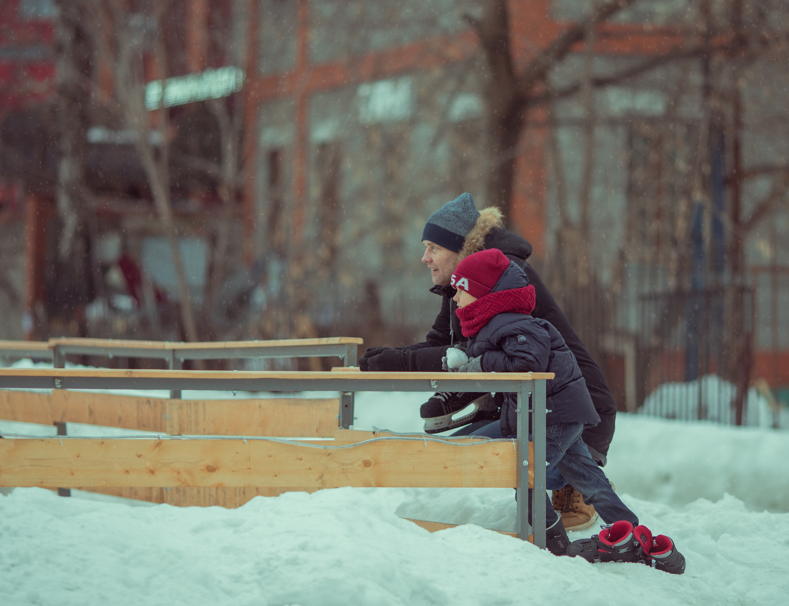 Коньки. Семейный фотограф в Москве Натали Момот