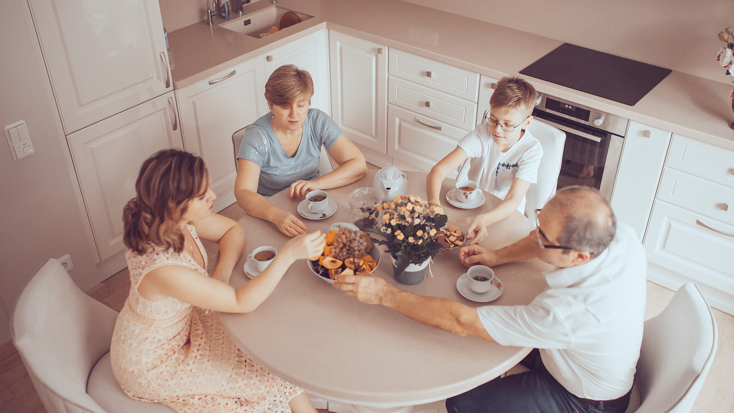 Дом, чай, тепло. Семейный фотограф в Москве Натали Момот