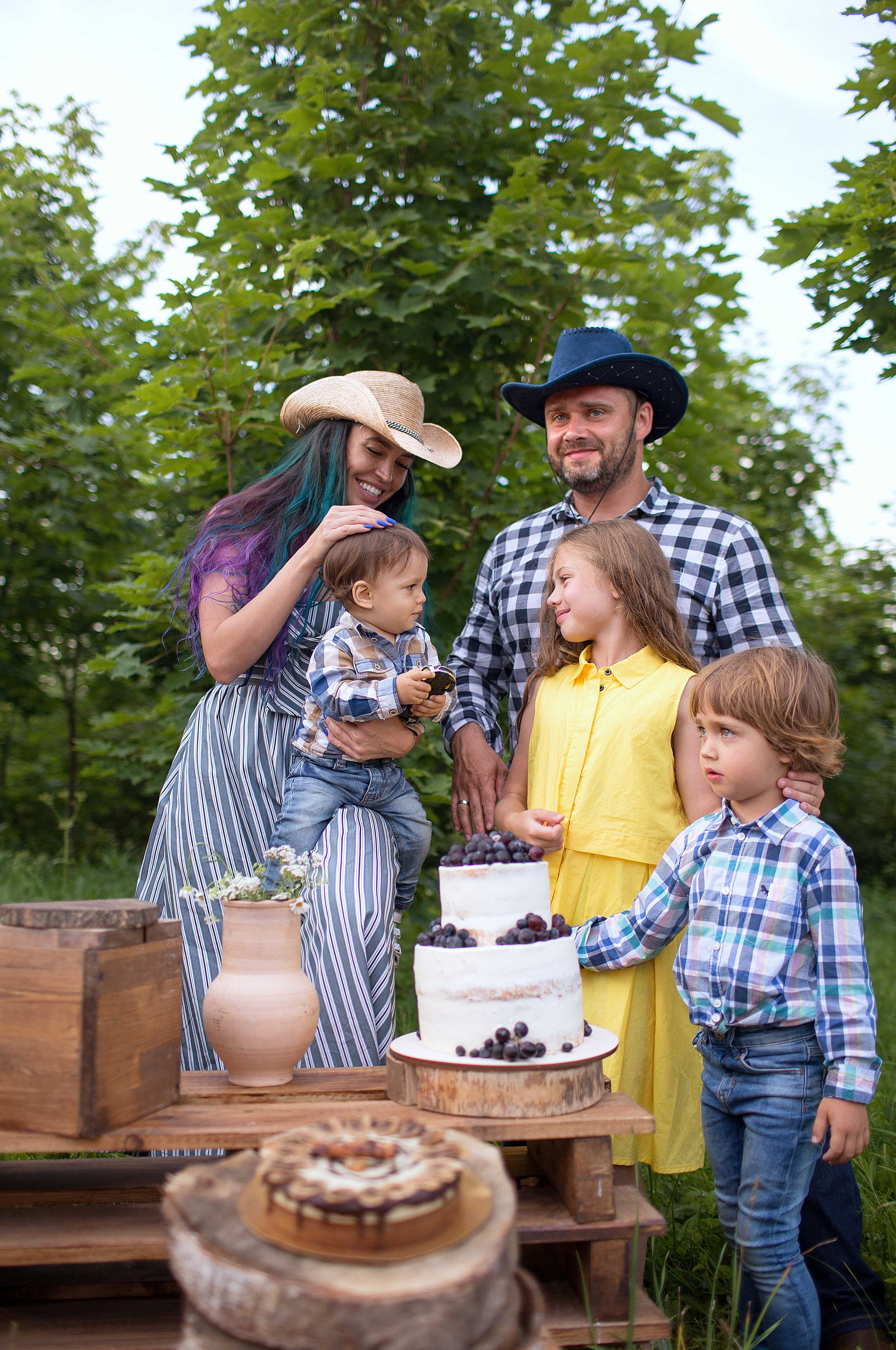 День рожденье Арона. Семейный фотограф в Москве Натали Момот