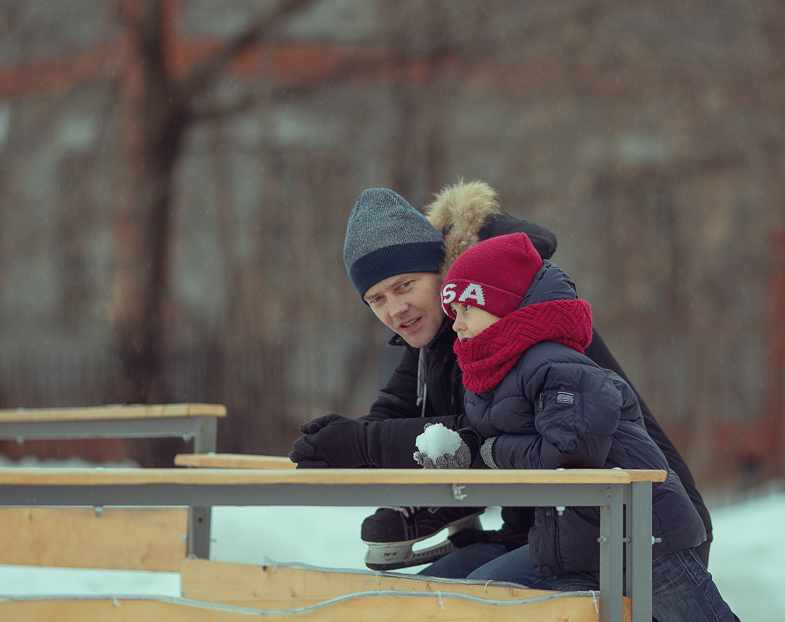 Коньки. Семейный фотограф в Москве Натали Момот