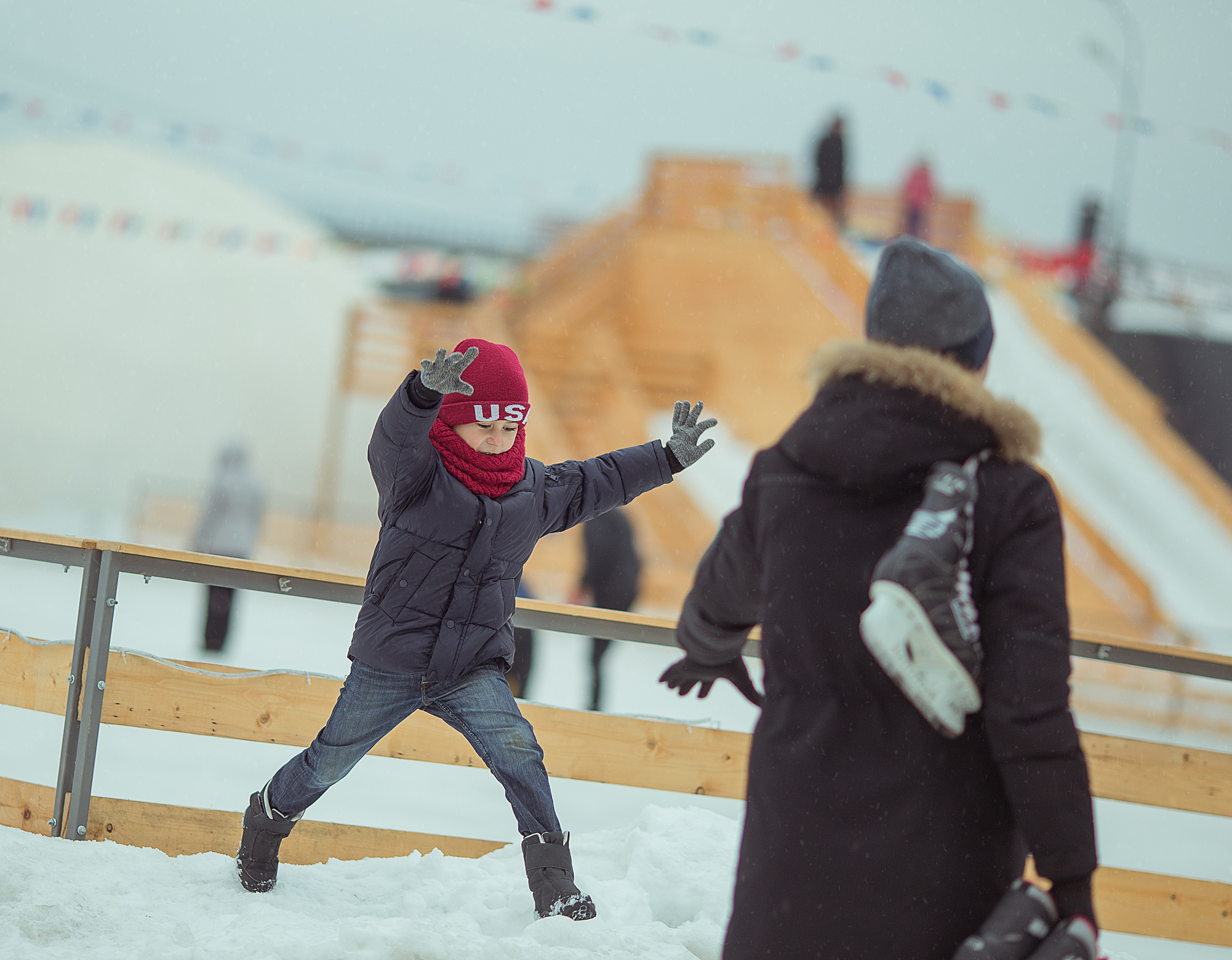 Коньки. Семейный фотограф в Москве Натали Момот