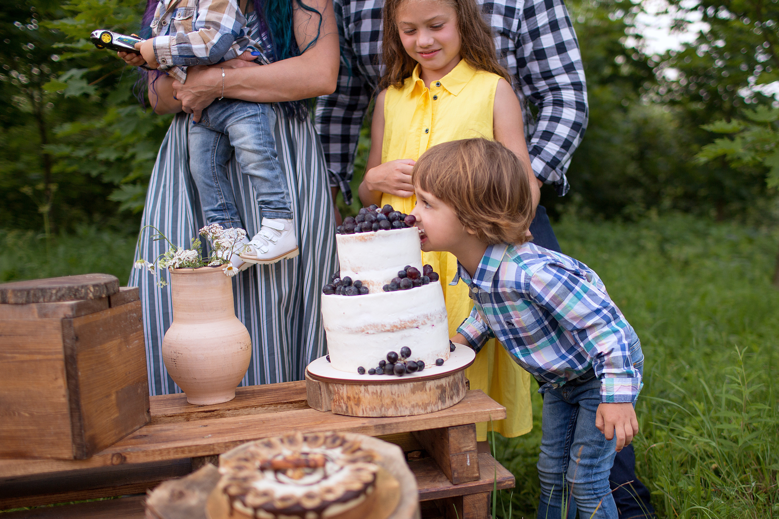 День рожденье Арона. Семейный фотограф в Москве Натали Момот