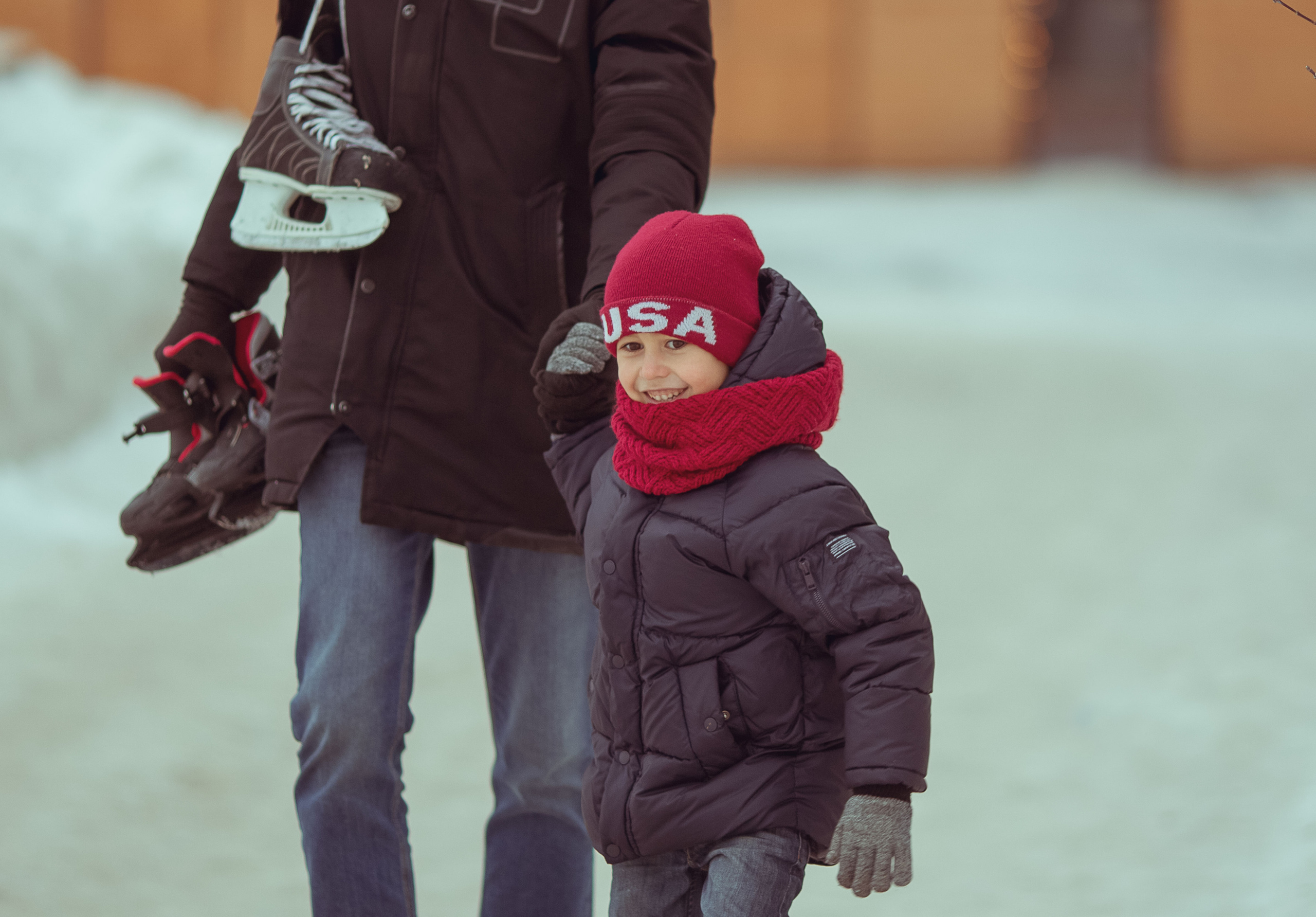 Коньки. Семейный фотограф в Москве Натали Момот
