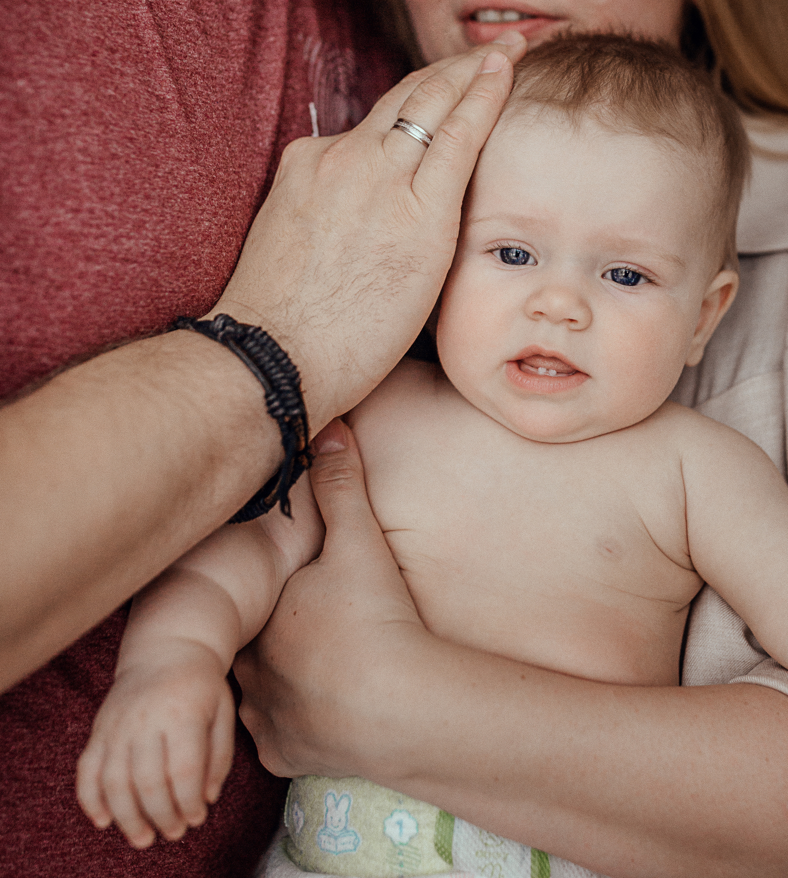 Варя, мама Лена, папа Коля. Семейный фотограф в Москве Натали Момот