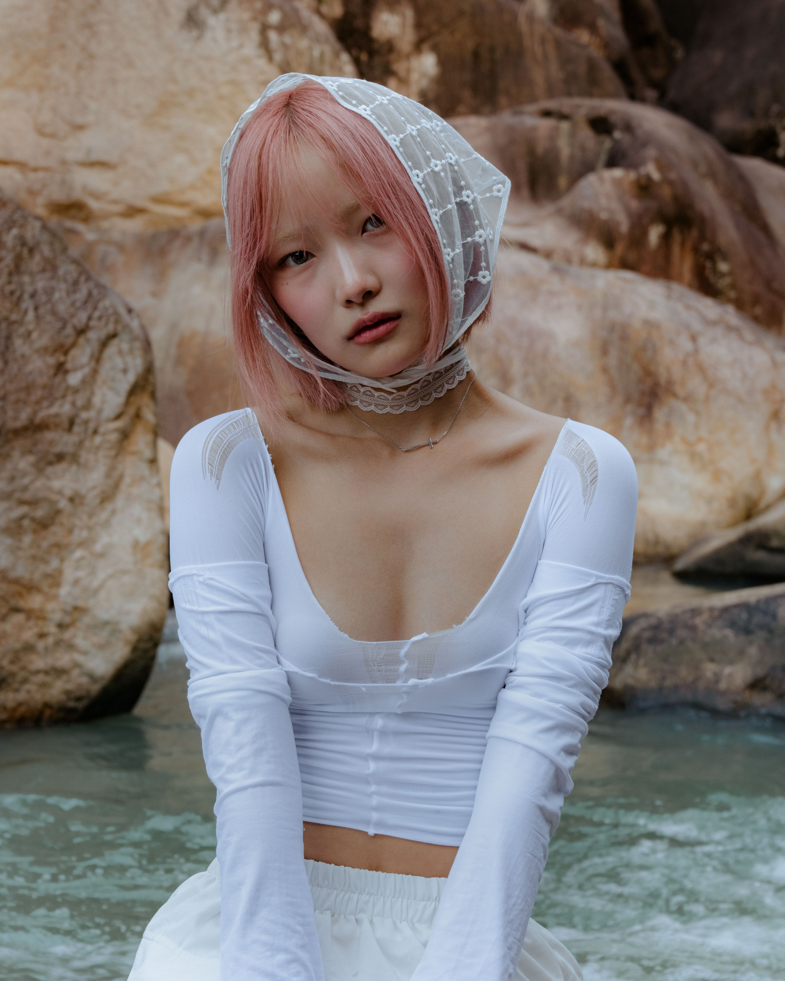 Location "Ba Ho Waterfall". Portrait photographer Nha Trang | Julia Meshanina