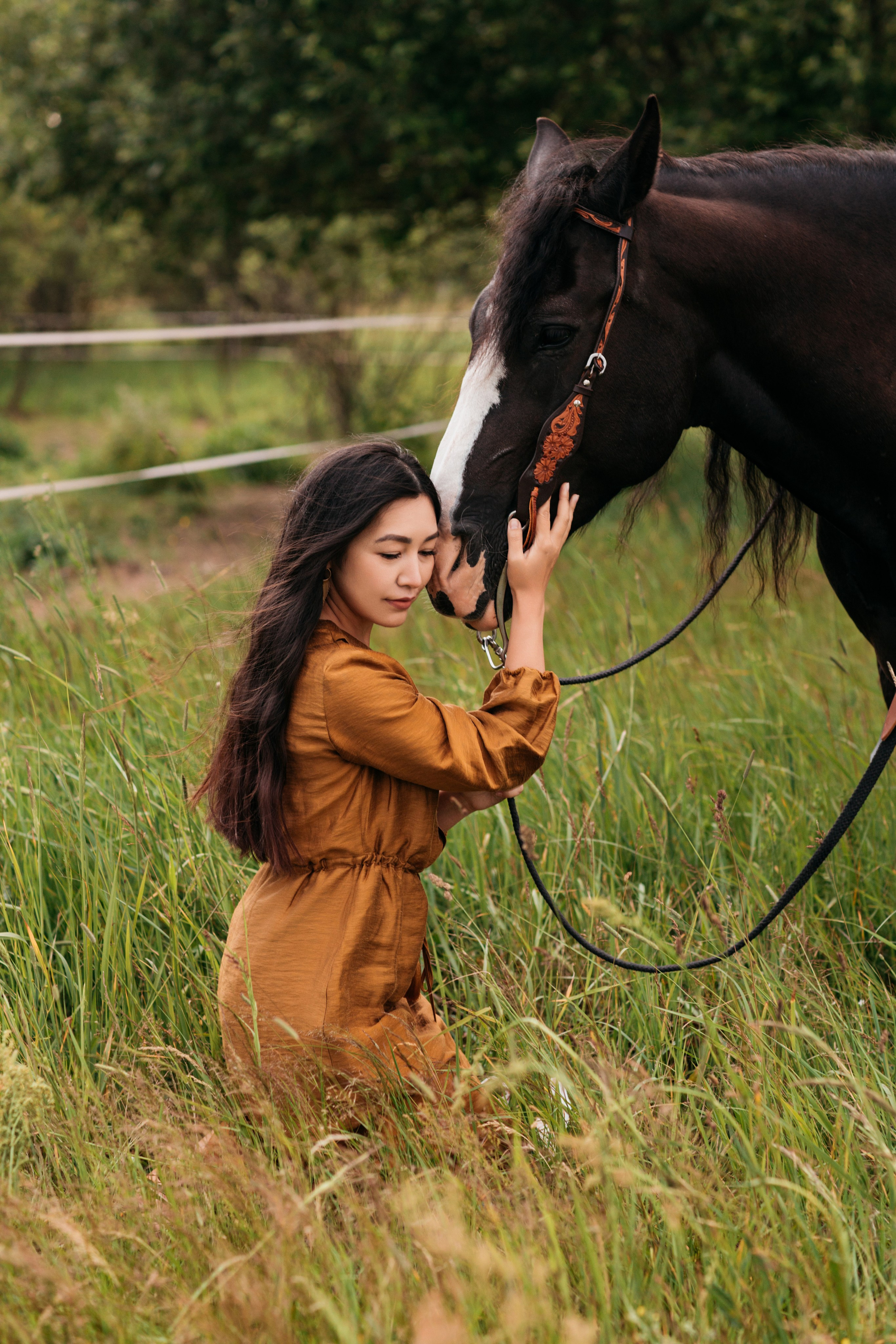 Фотосессия с лошадью. Семейный и детский фотограф Егорьевск