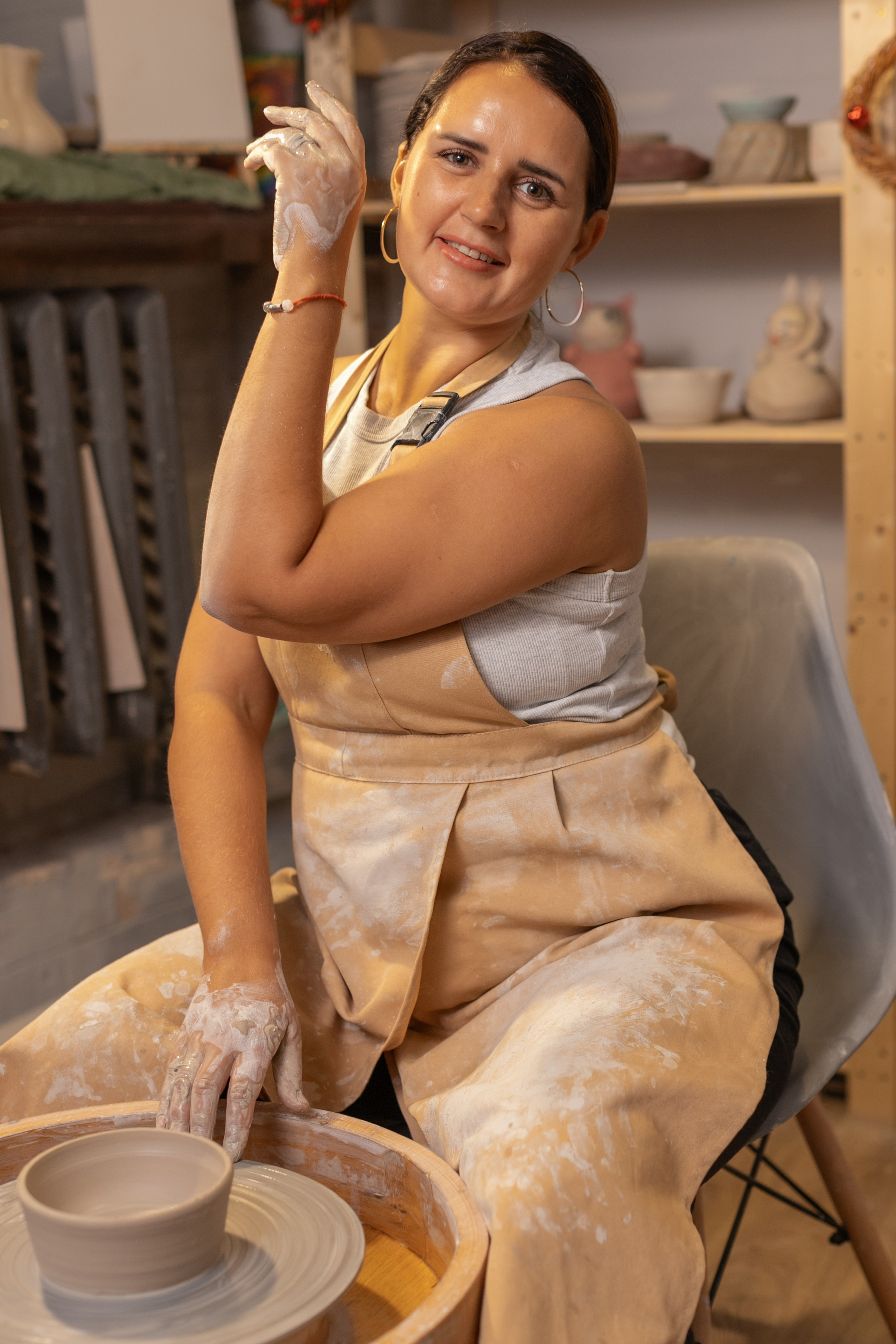 Гончарный МК Ирина и Юлия. Семейный и детский newborn фотограф в Ростове-на-Дону Наталья Лебедева