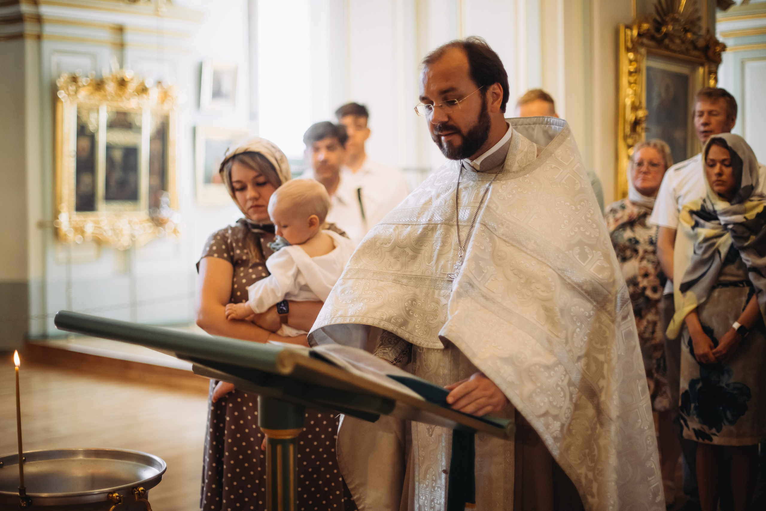 Крещение Кирилла. Klerout Photographer