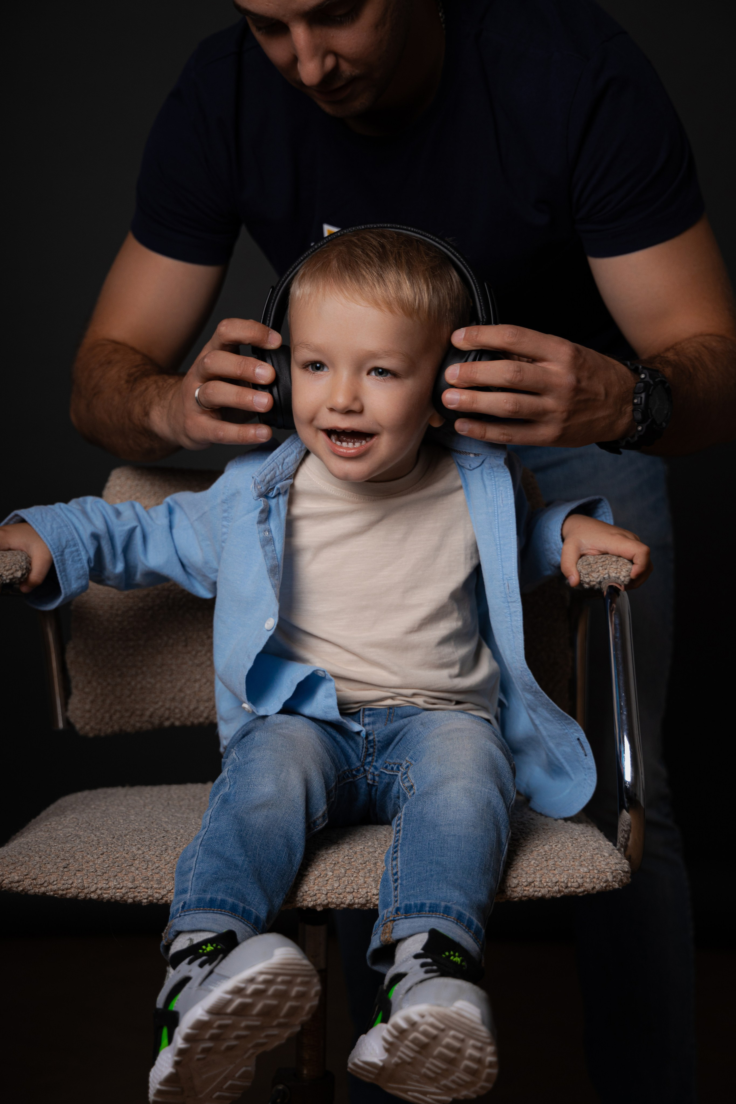 В студии. Фотограф Анастасия Пинчук