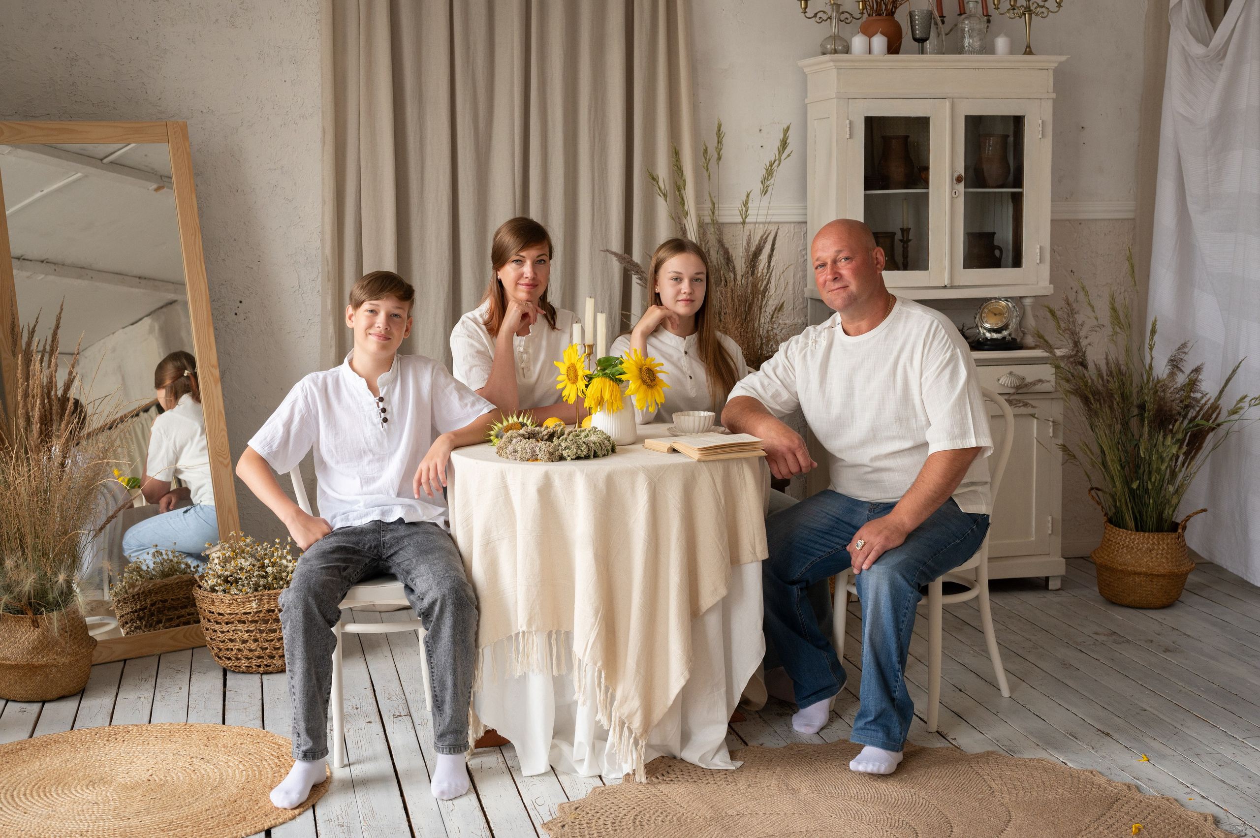 Семейная, фотостудия «Воздух». Фотограф новорожденных, семейный детский в Тюмени Татьяна Морозова