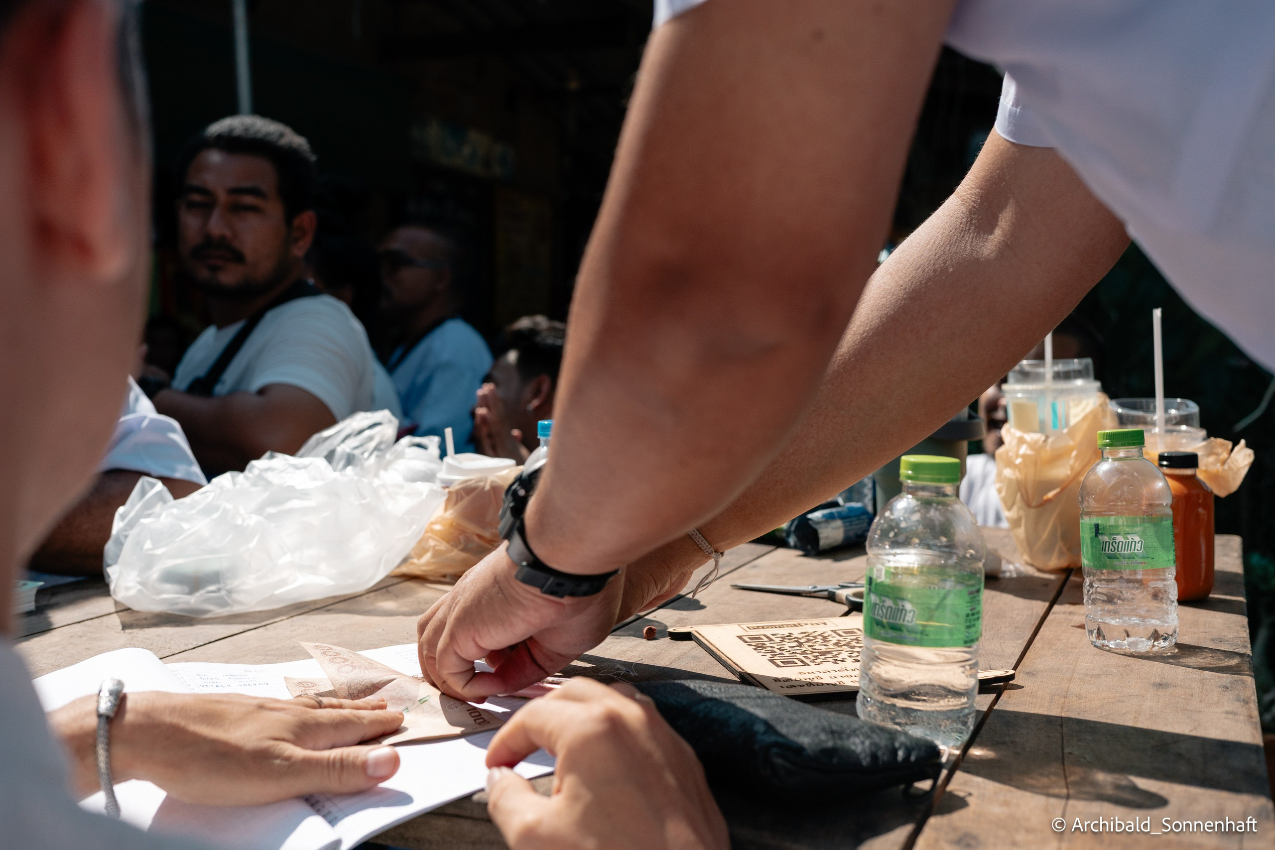 Thai monk. Photographer in Guangzhou, China. Archibald Sonnenhaft