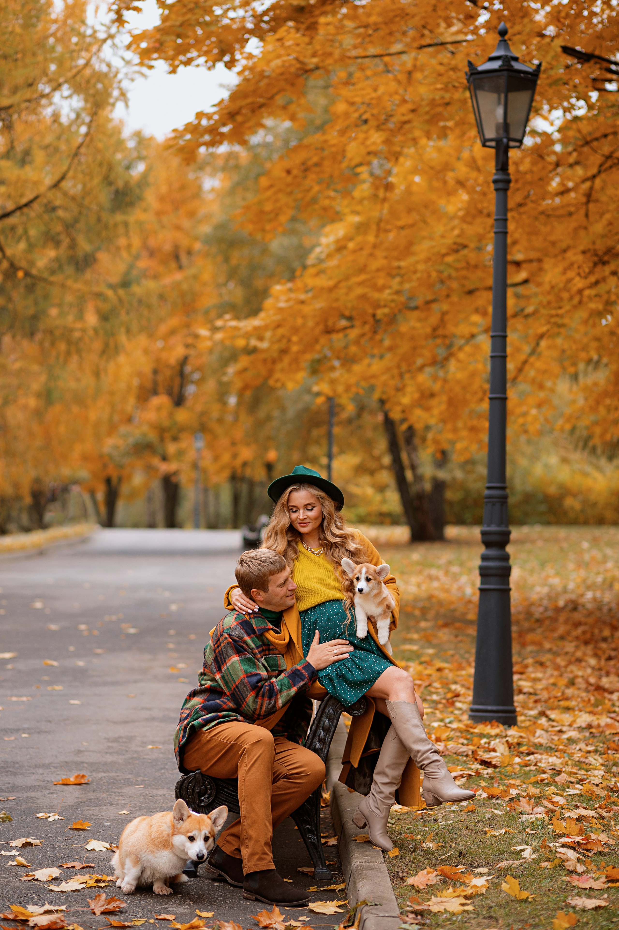 ТЕПЛАЯ ОСЕНЬ. Семейный фотограф в Москве выпускные альбомы Клюковская Надежда