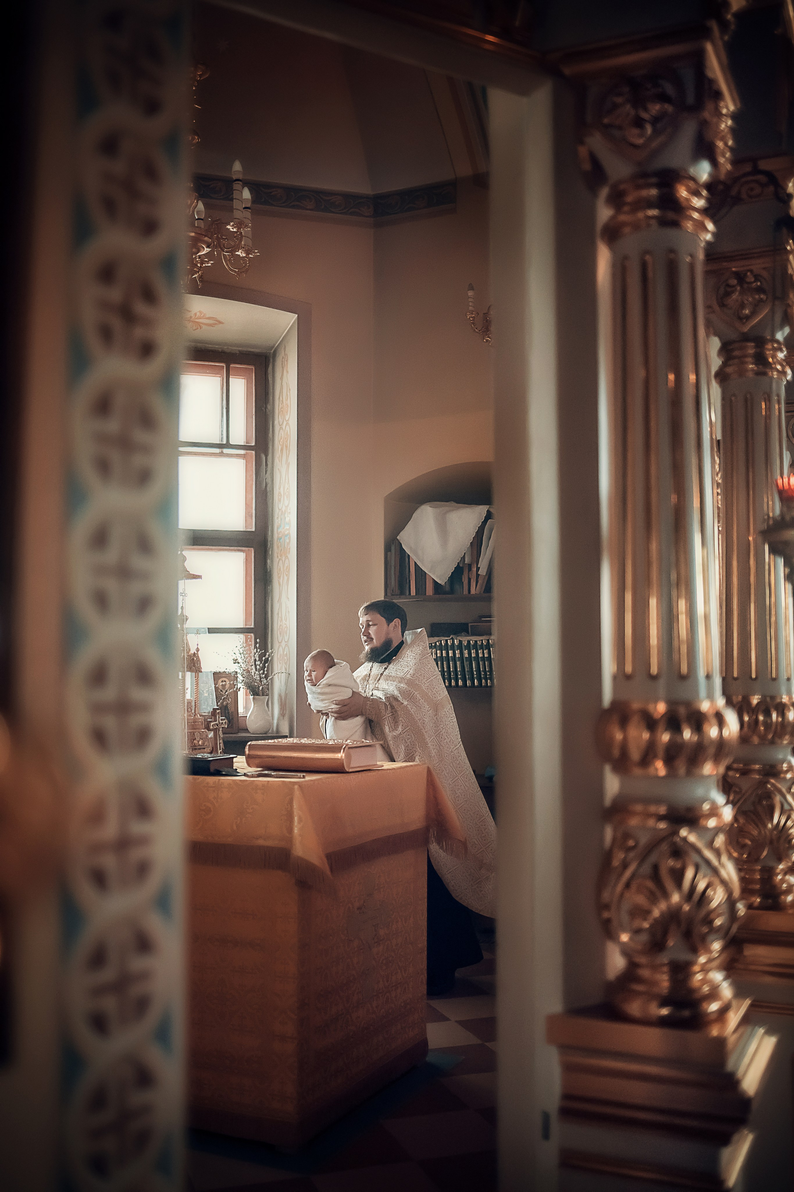 Фотосъемка крещения в Москве и Московской области