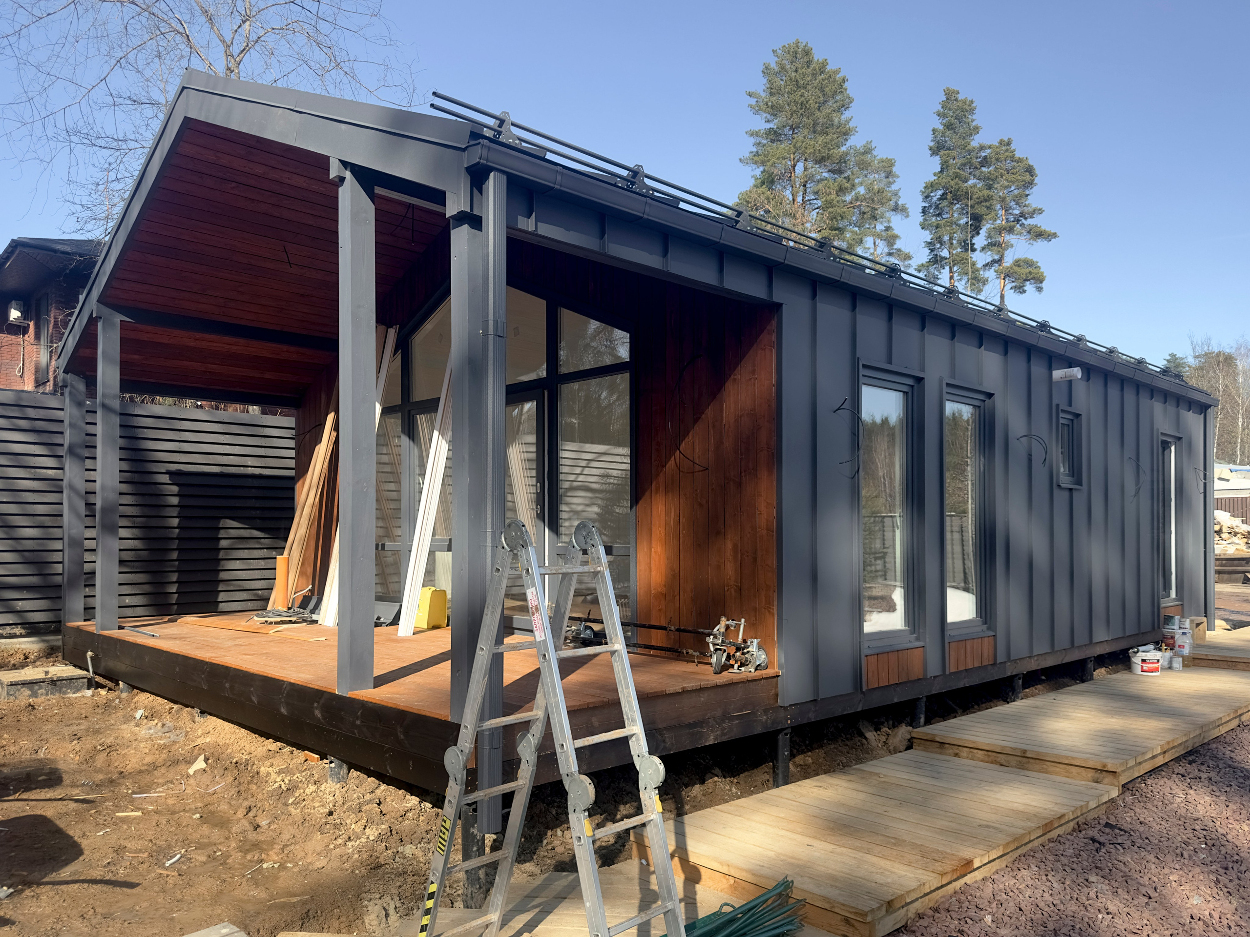 Сосновый бор барн хаус. С. Строй | Строительство каркасных домов, бань и мангальных зон под ключ. Фиксированная смета. Москва и МО