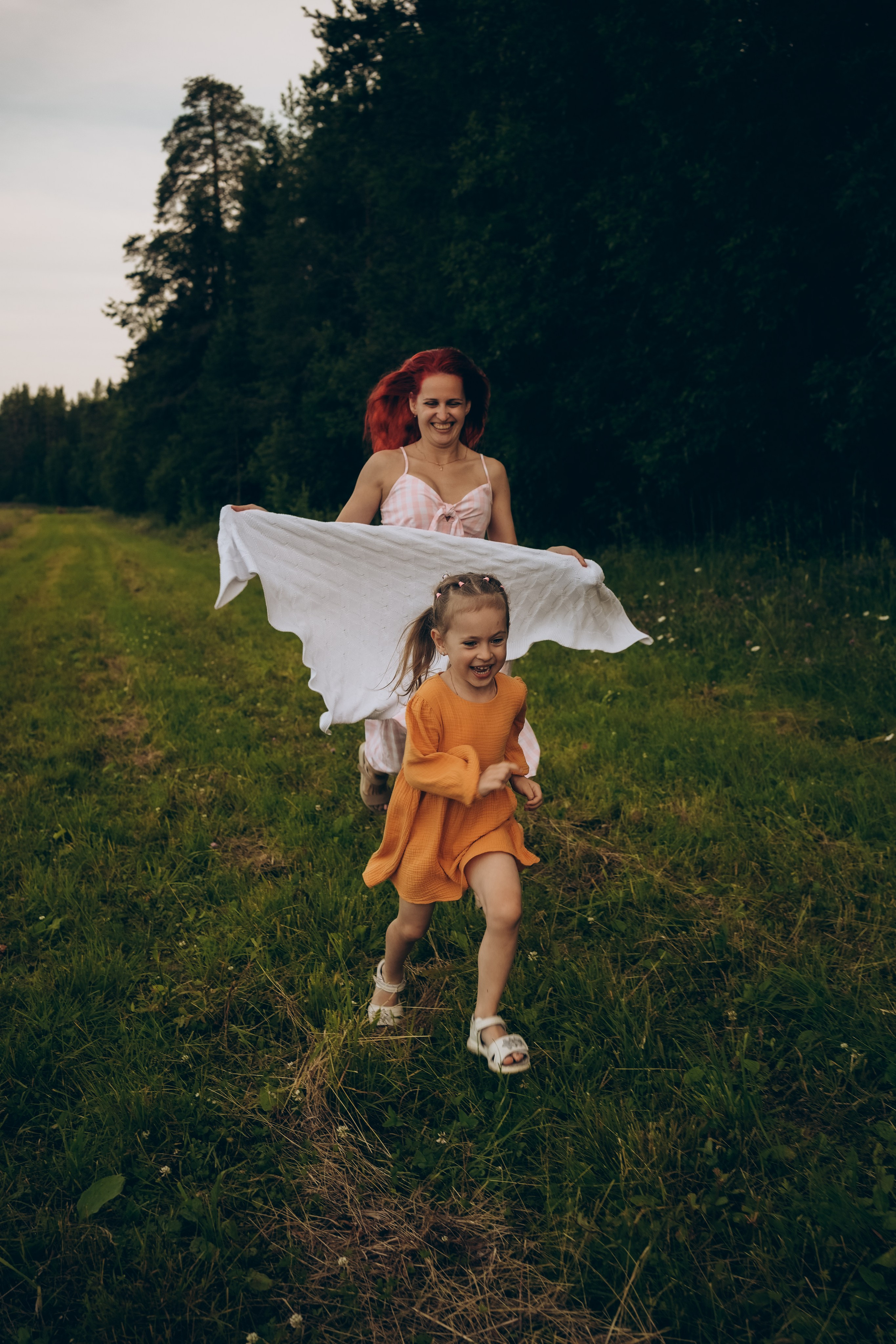 Анастасия и Маруся. Семейный и детский фотограф Плесецк, Мирный Марина Забабурина