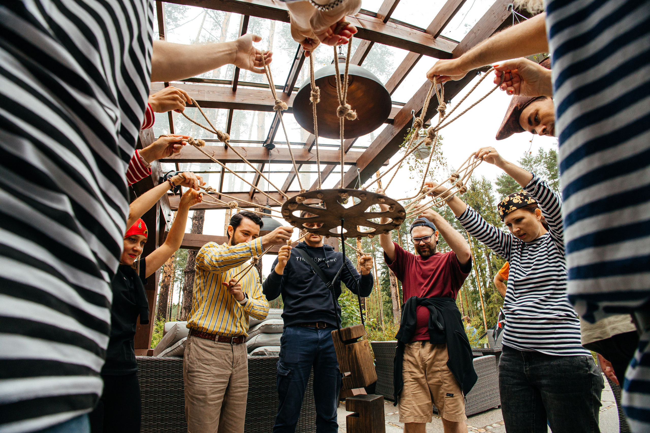 Тимбилдинг «Пираты». Фотограф в Санкт-Петербурге Виктория Безверхая