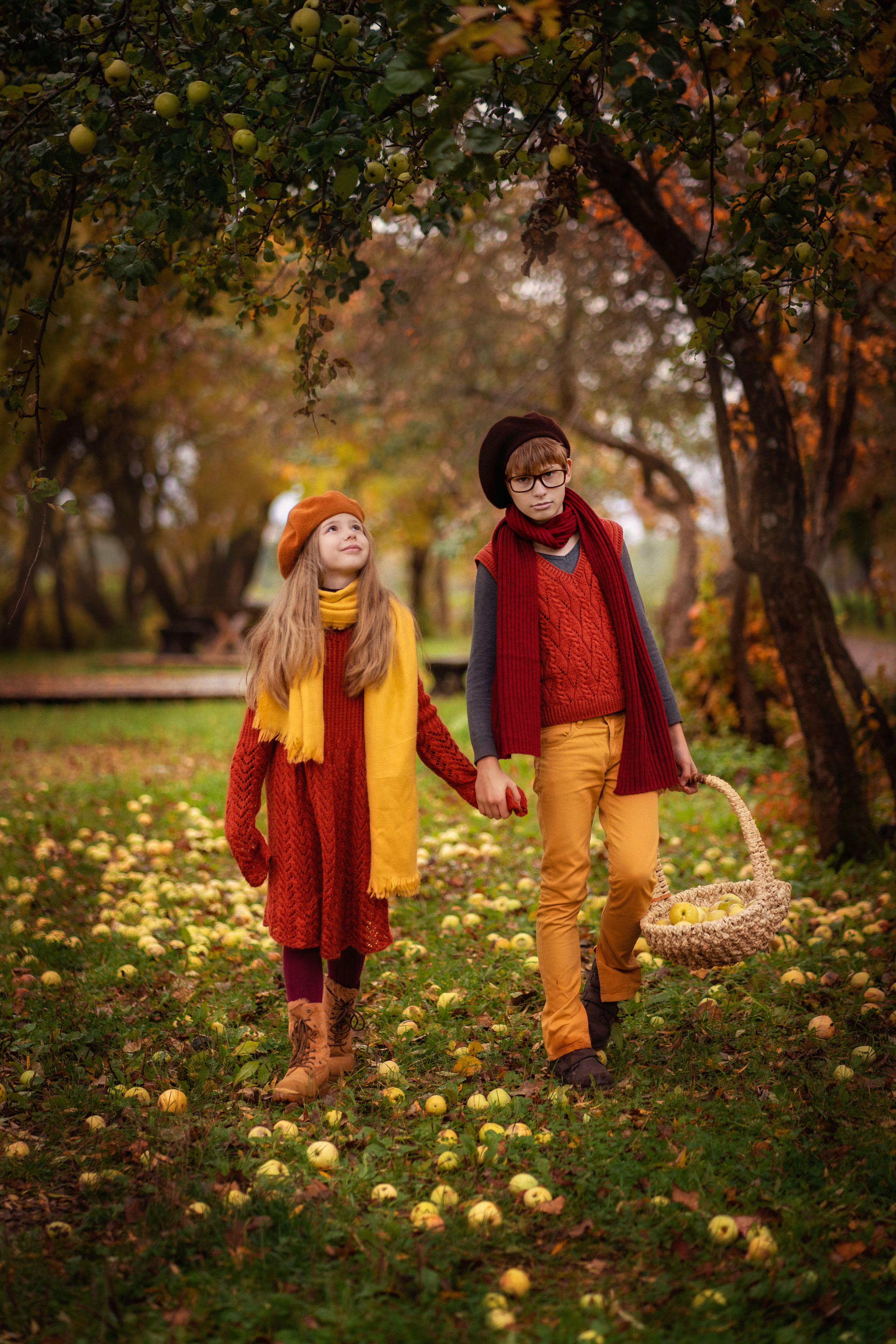 Золотая осень. Семейный и детский фотограф в Израиле и Москве Дорошок Надя