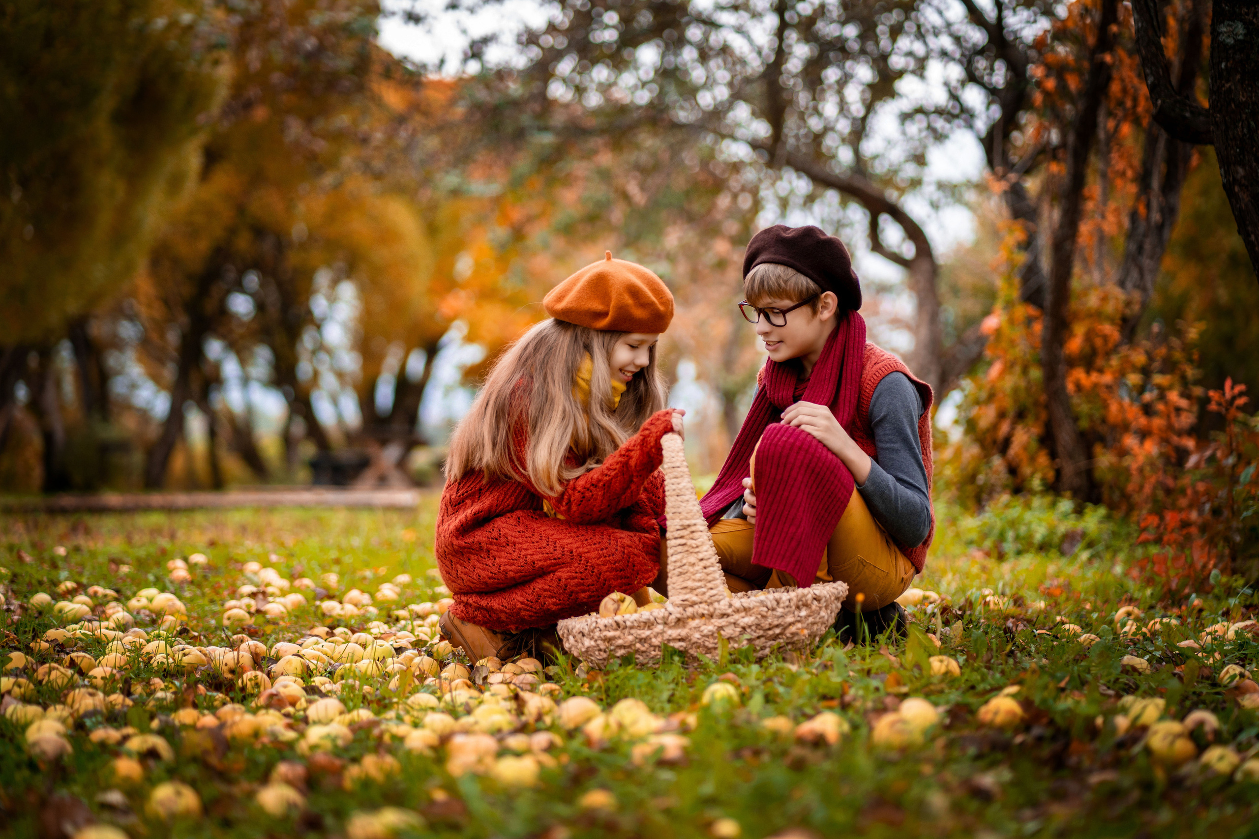 Золотая осень. Семейный и детский фотограф в Израиле и Москве Дорошок Надя