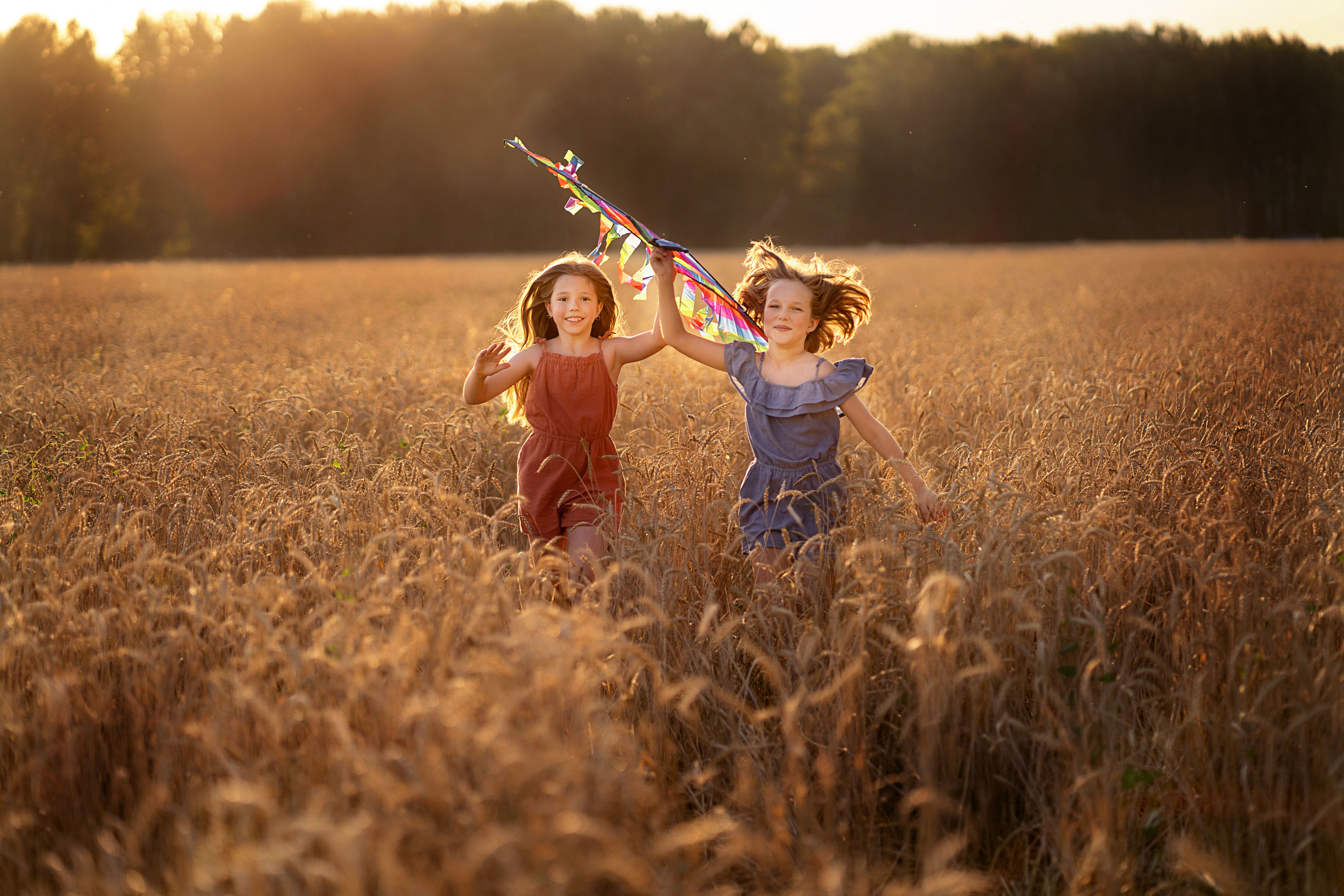 Фото в поле. Семейный и детский фотограф в Израиле и Москве Дорошок Надя