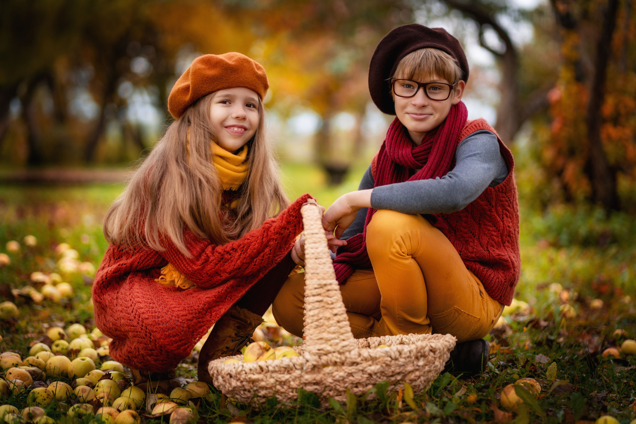 Золотая осень. Семейный и детский фотограф в Израиле и Москве Дорошок Надя