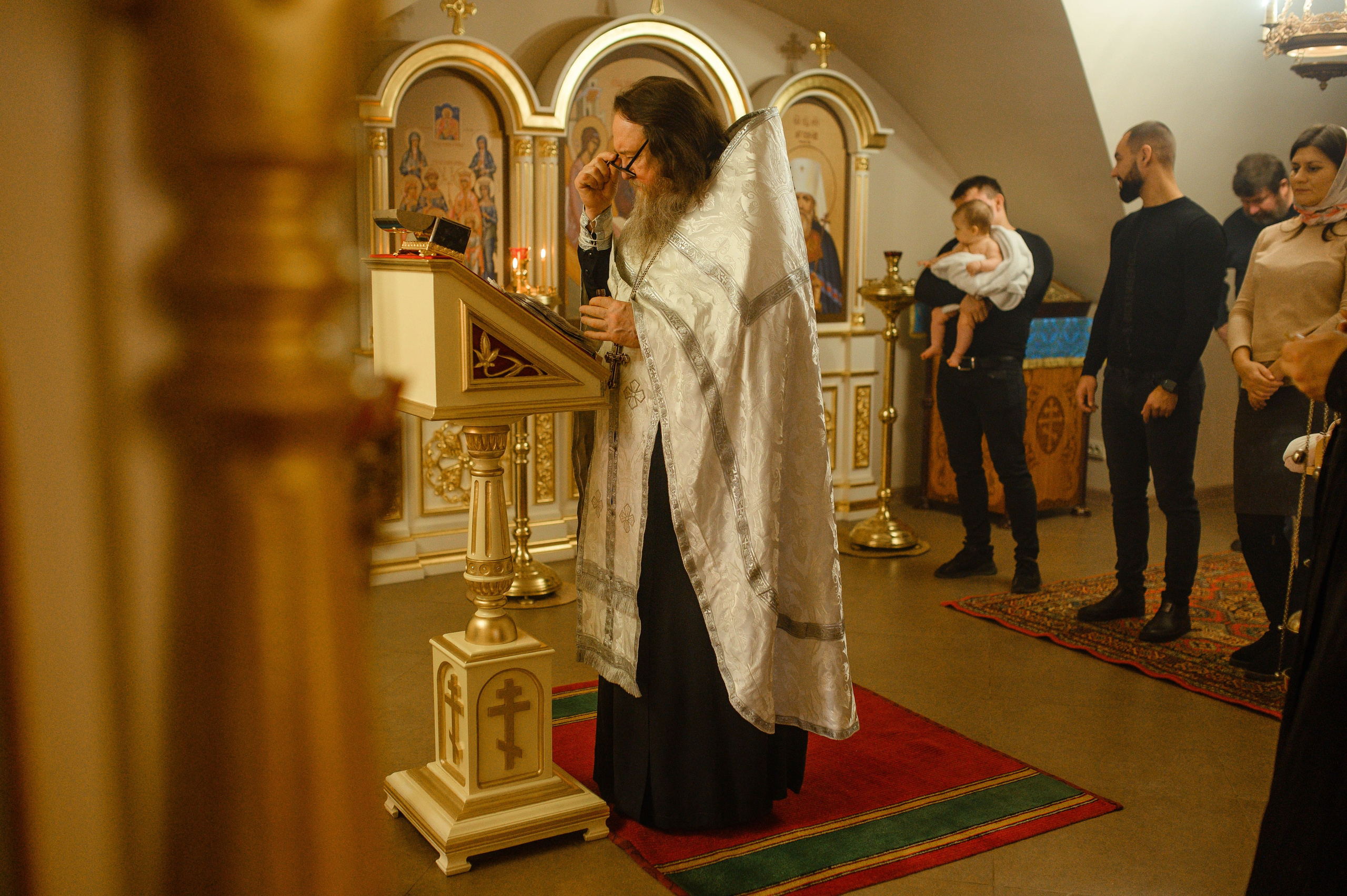 Крещение Лизы. Успенский собор. Свадебный и семейный Фотограф в Пензе Татьяна Лапоногова