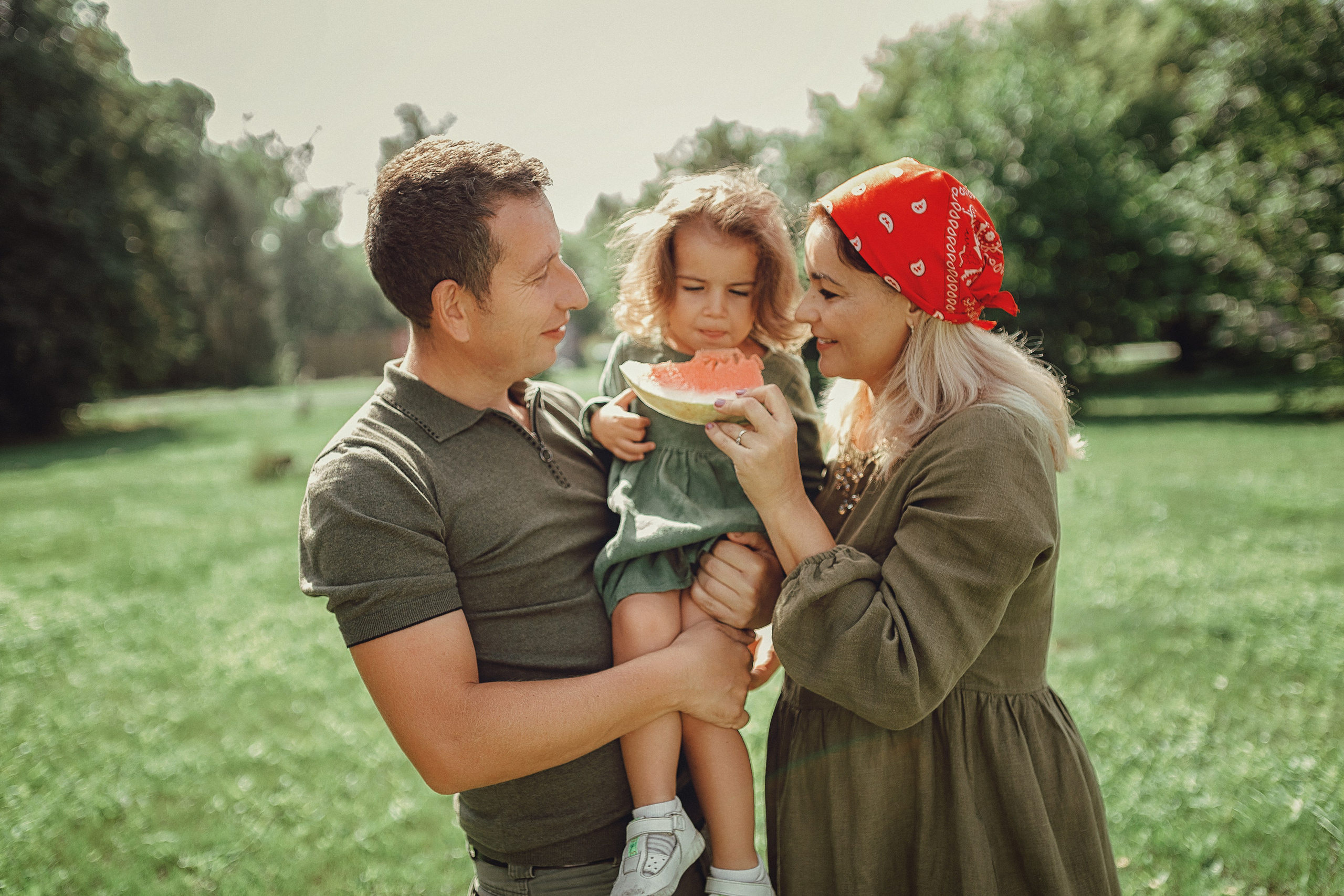 Сладкий арбуз. Семейный фотограф в Новосибирске Екатерина Сафронова