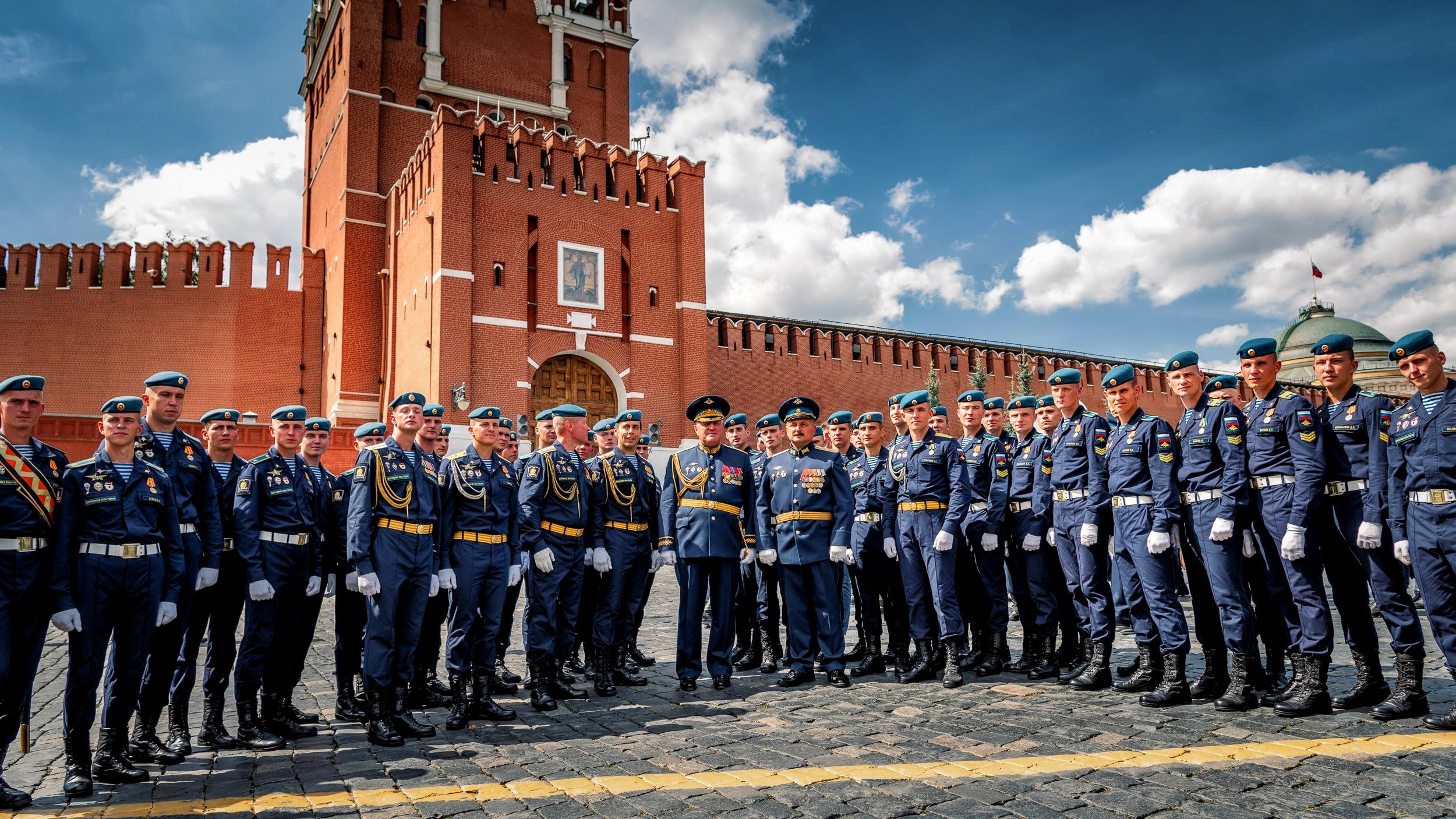 День ВДВ в Москве. Бизнес фотограф в Москве Алексей Кознев