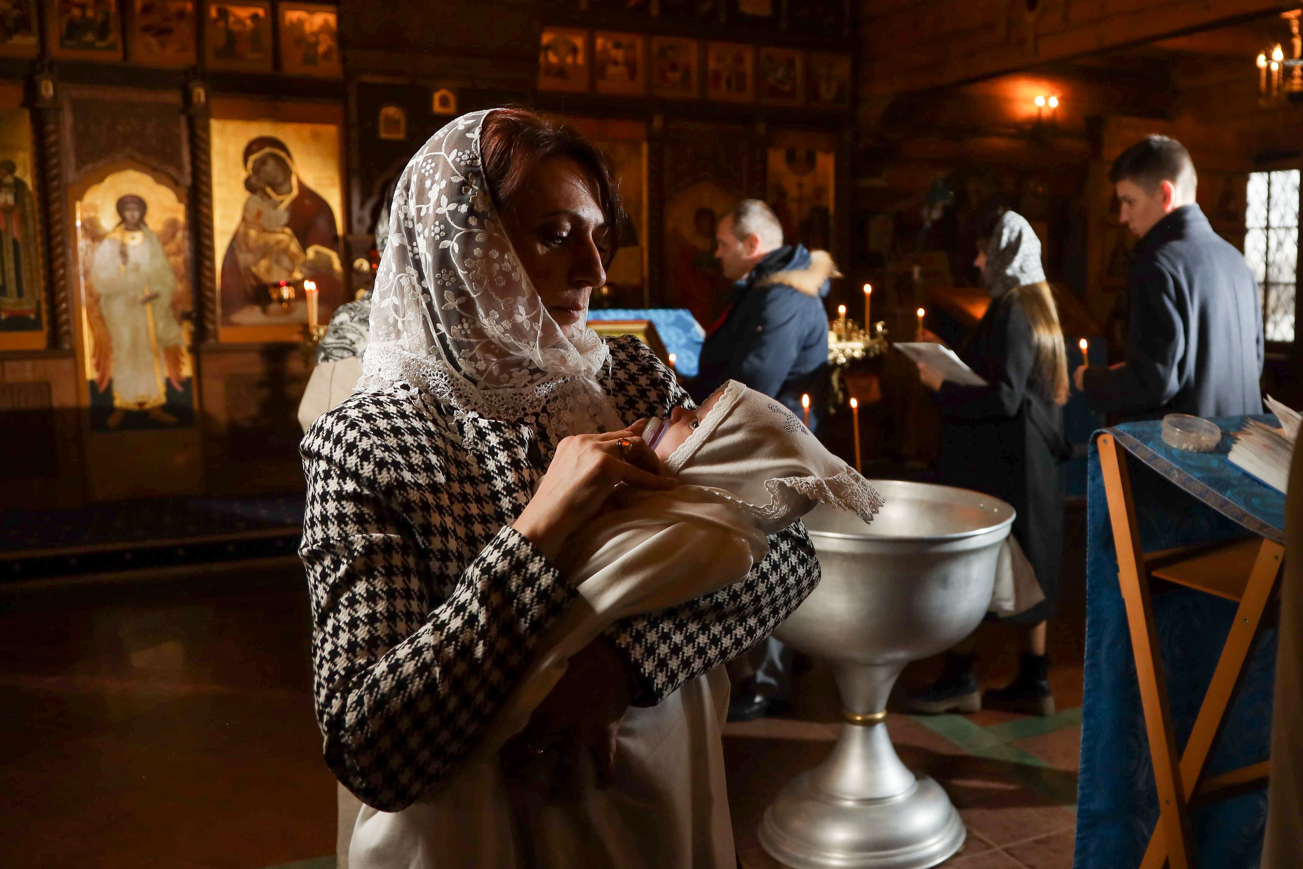 Крестины. Фотограф Антон Чупринин