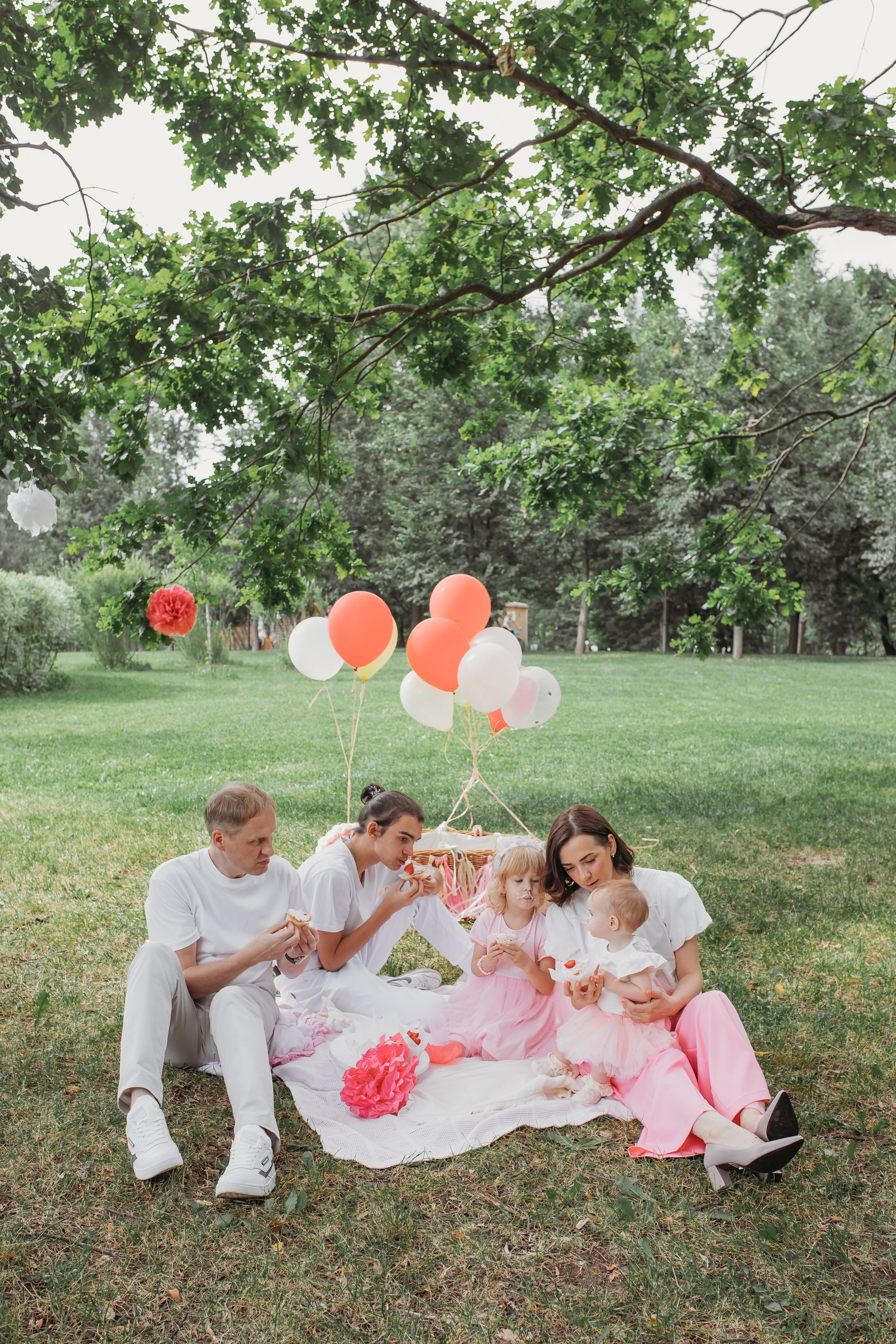 Анечке годик. Семейный и домашний фотограф в Москве и МО Королева Валерия