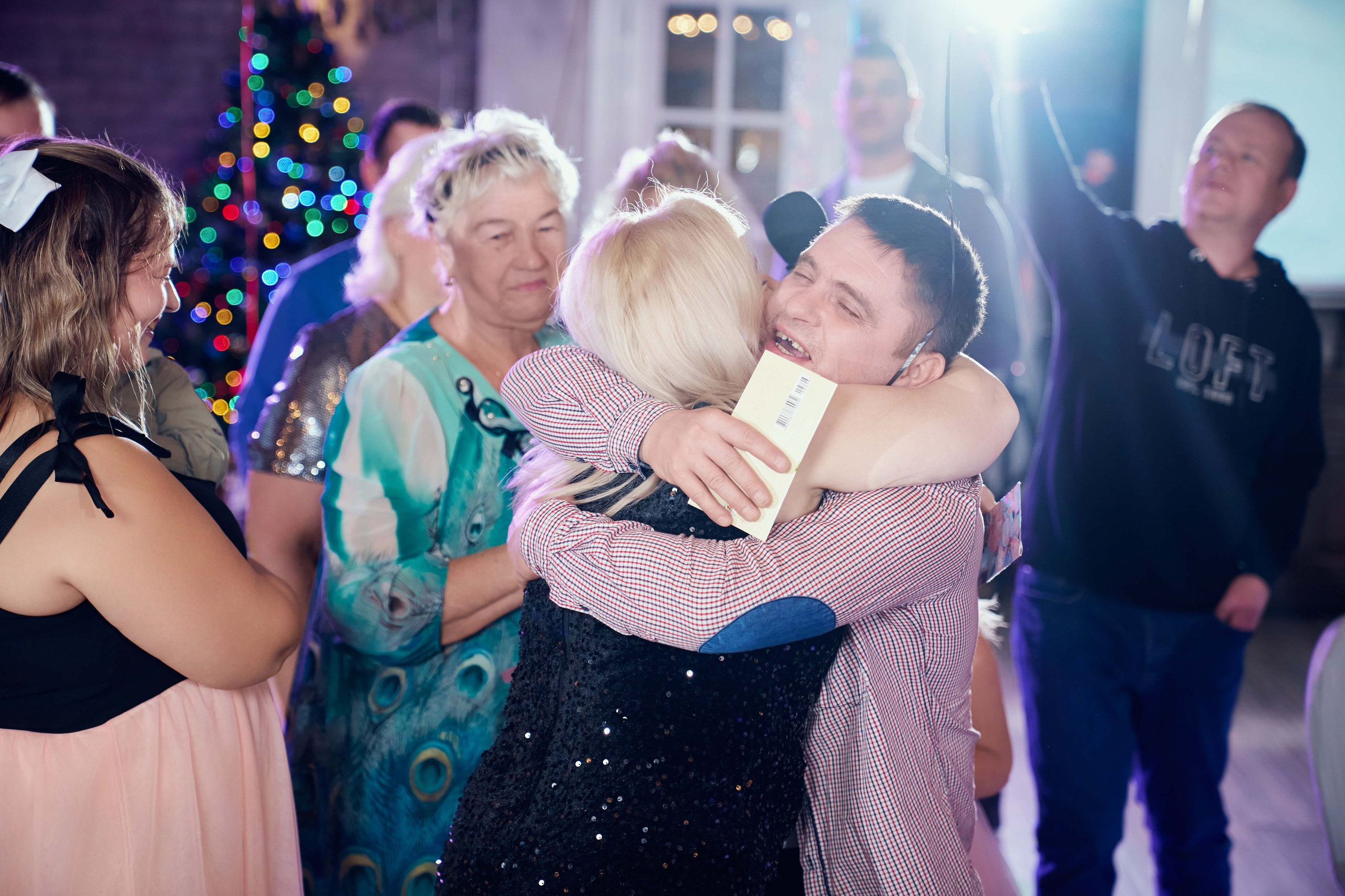 Репортажная фотосъёмка юбилея 45 лет в ресторане Стравинская гавань