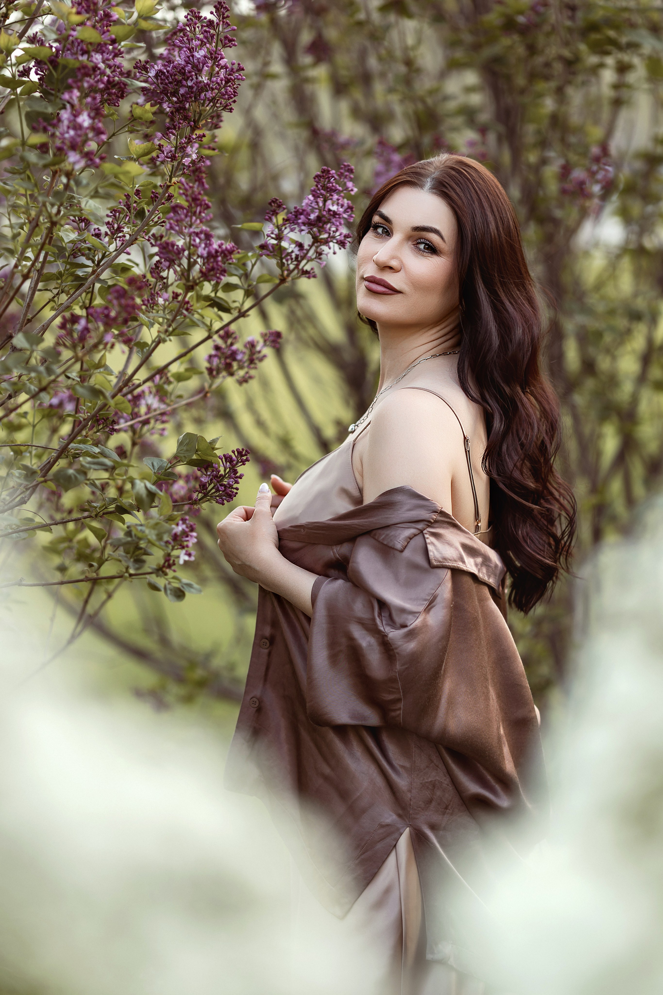 Съёмка в цветущих садах. Детский и семейный фотограф Елена Воропаева