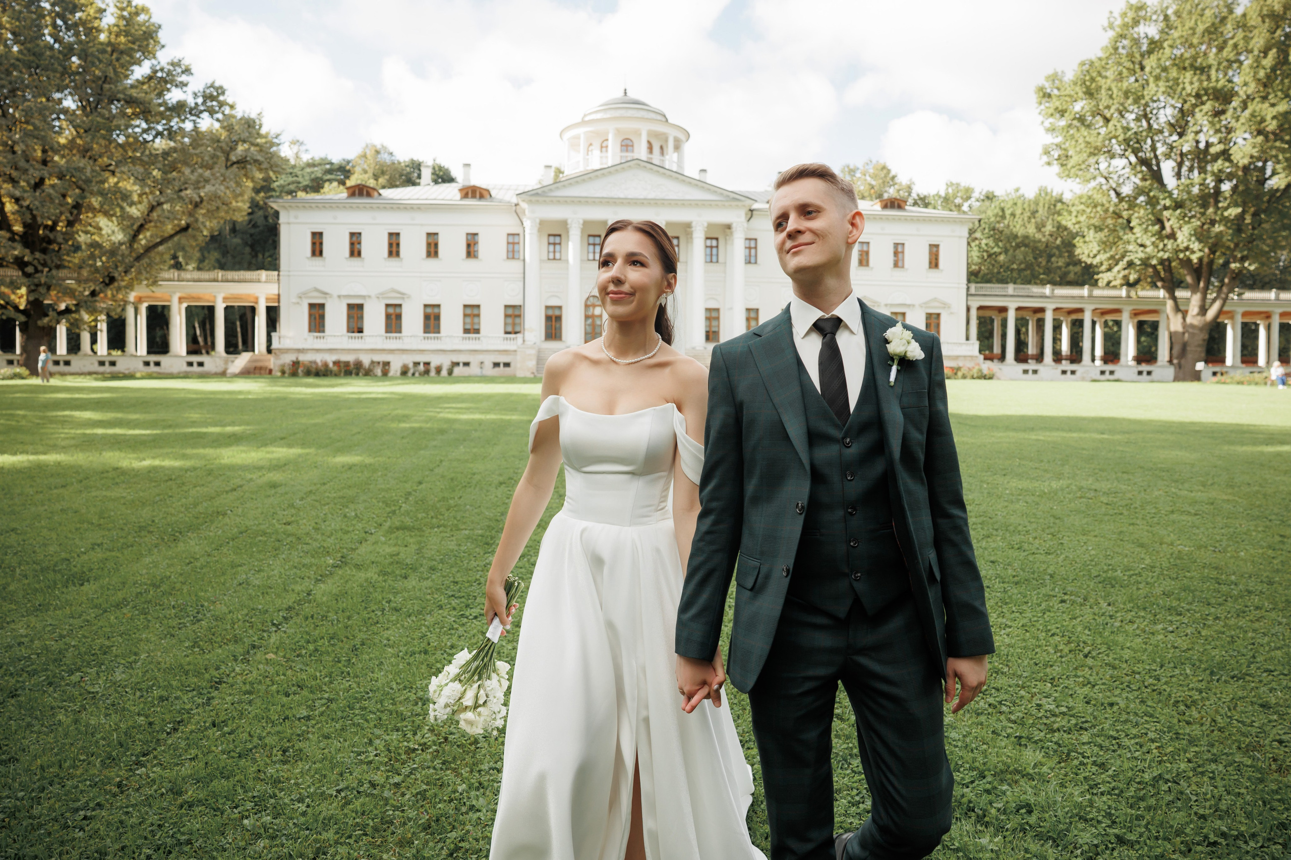 Регистрация в отеле Fish Point, ЗАГС Бутово, прогулка в Остафьево. Свадебный и репортажный фотограф (Москва, Королев и другие)