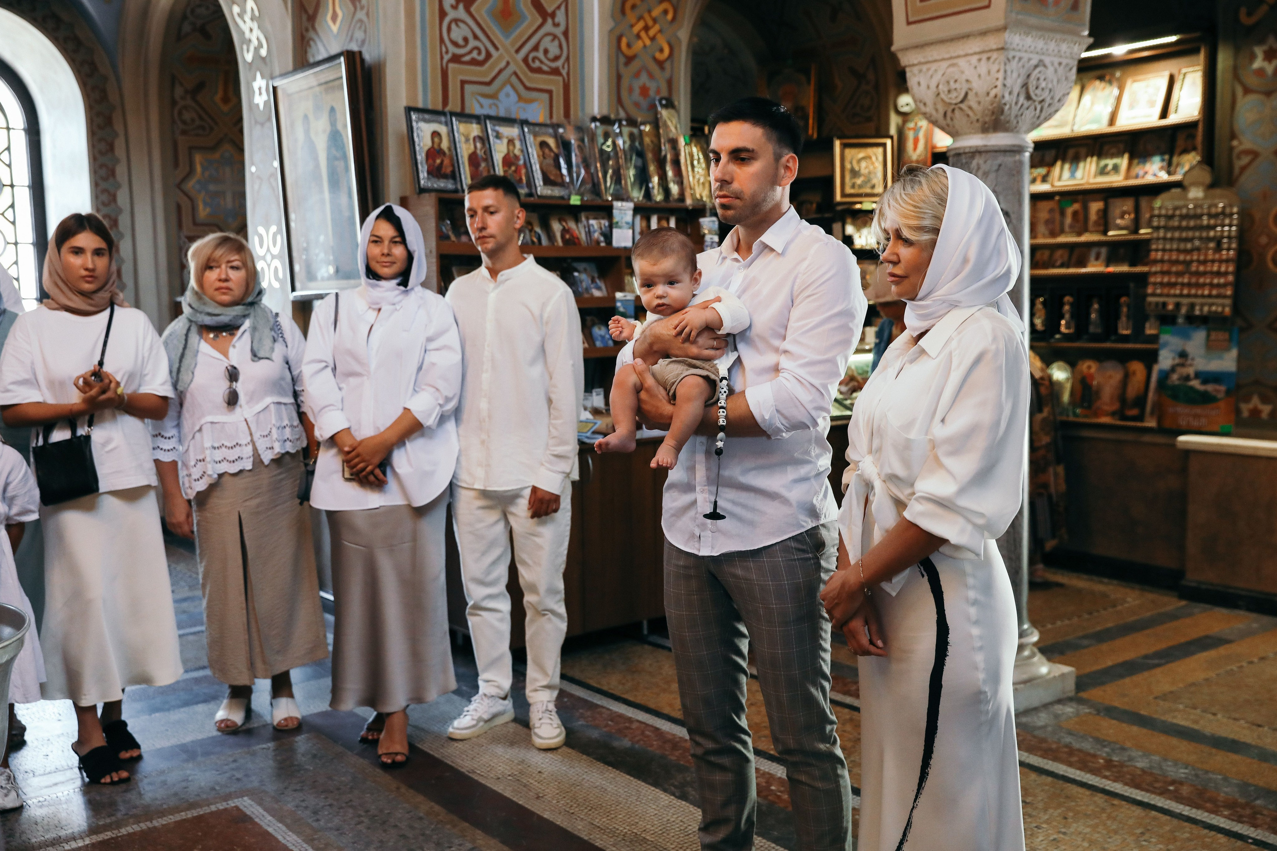 Крещение Иван Церковь Воскресения Христова. Свадебный и семейный фотограф в Севастополе и Крыму Анастасия Сураева