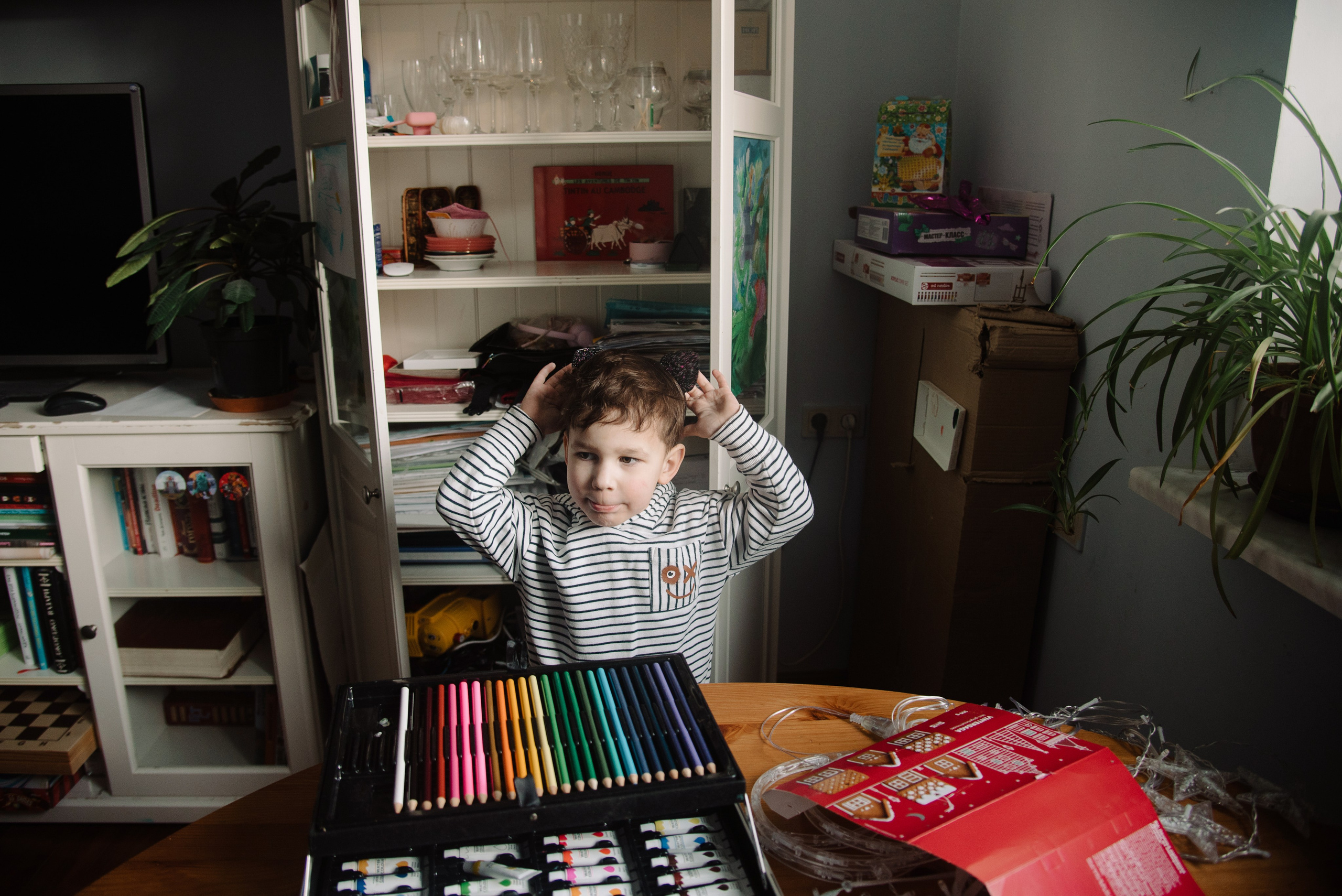 Дина. Предновогоднее. Фотограф Алиса Калинина