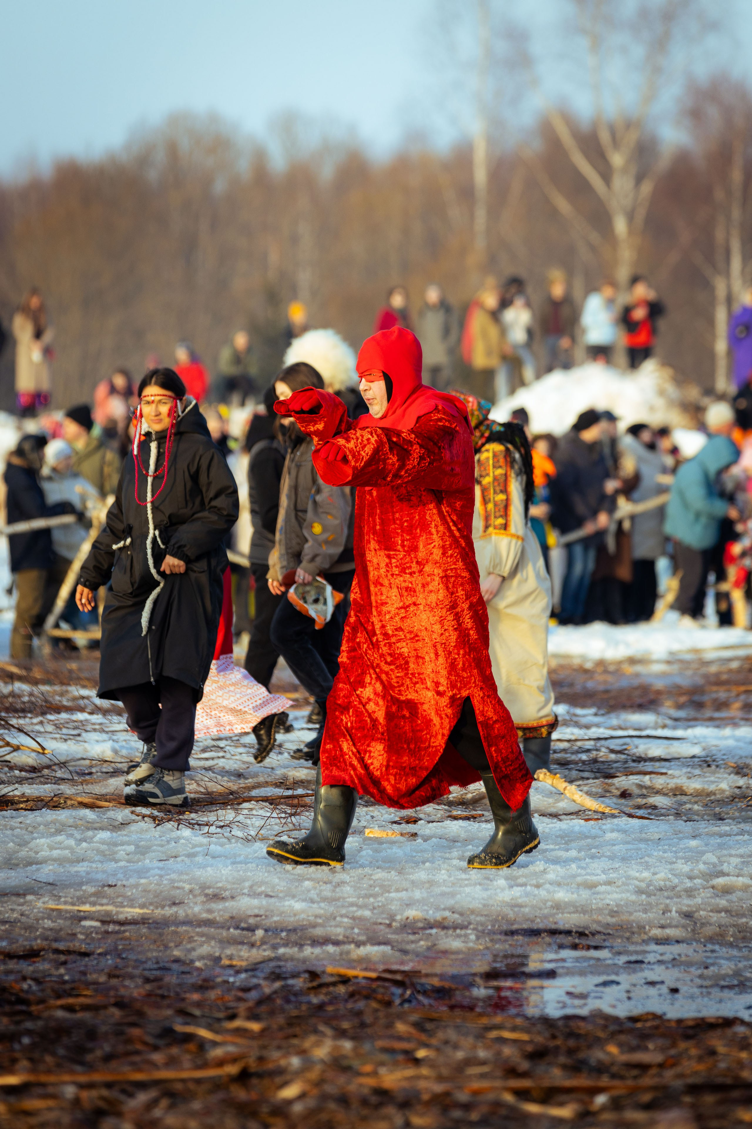 Масленица в Никола-Ленивце, весна 2024 г. Фотограф Виноградов Константин