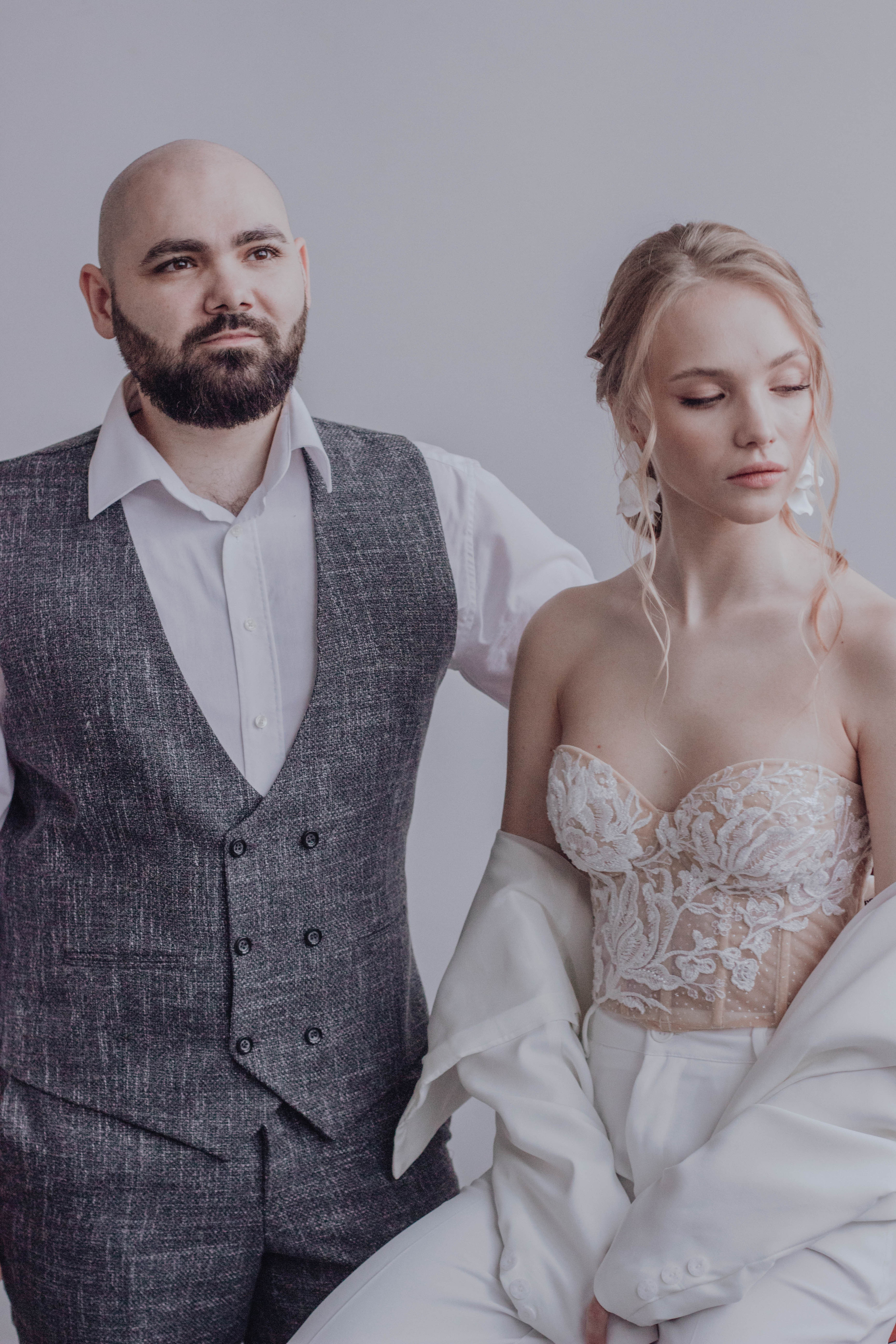 Камерная свадьба Софья+Михаил в фотостудии DOM июнь 2021. Свадебный фотограф и фотограф Love-Store в Нижнем Новгороде Анастасия