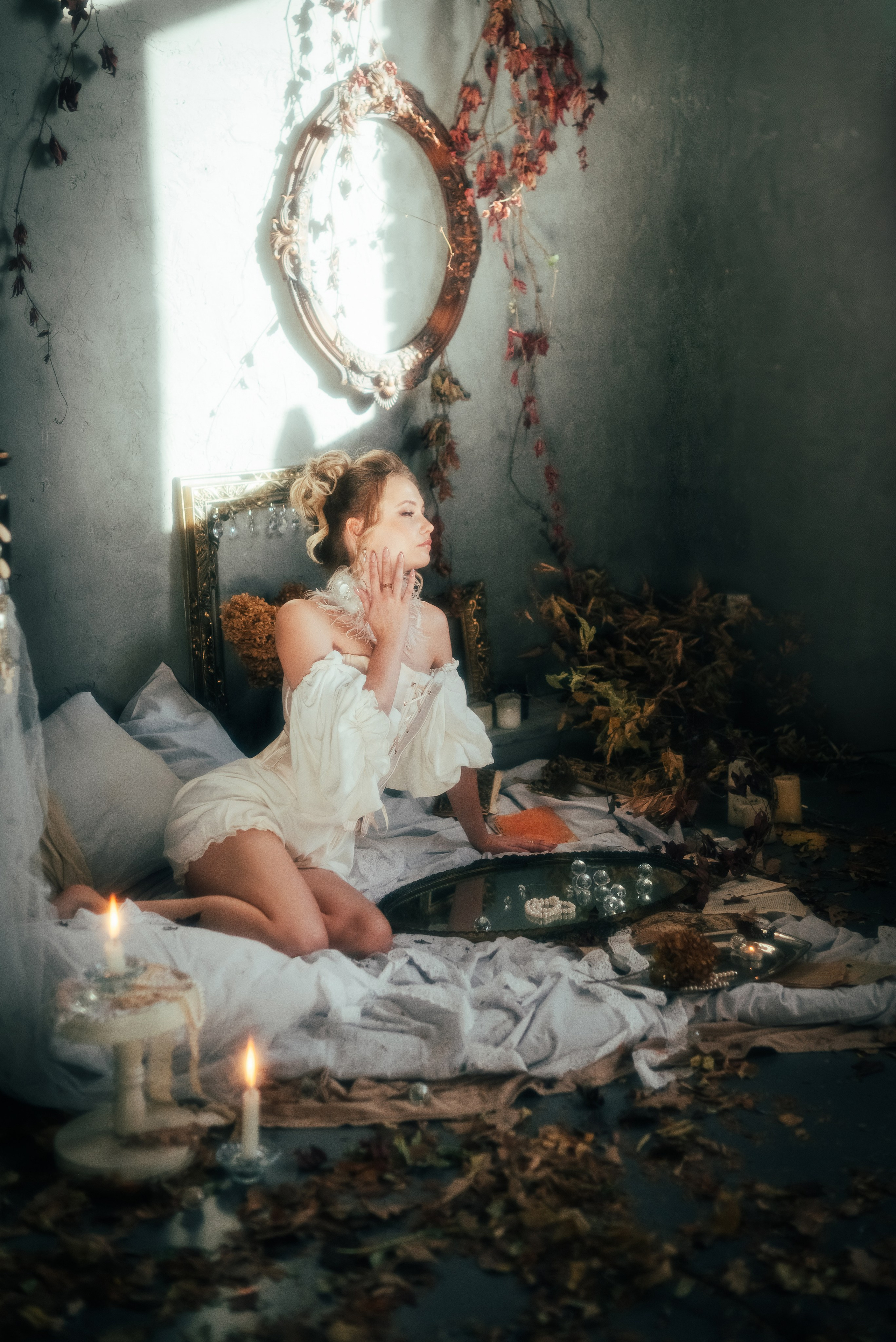 Фотосессия с дымом античном стиле Кемерово