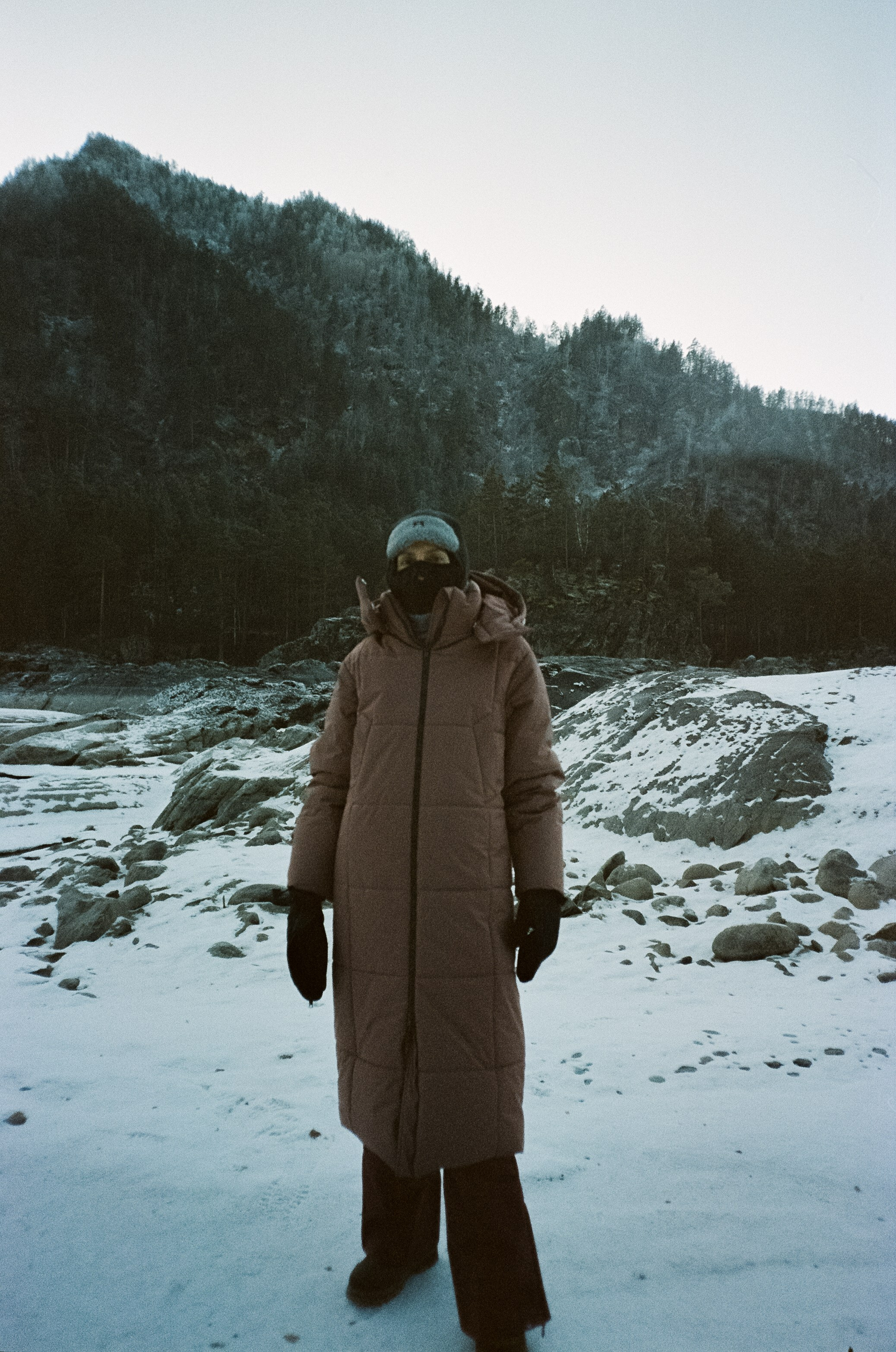 Кедровый остров в суровый мороз. Фотограф-документалист Мария Осокина