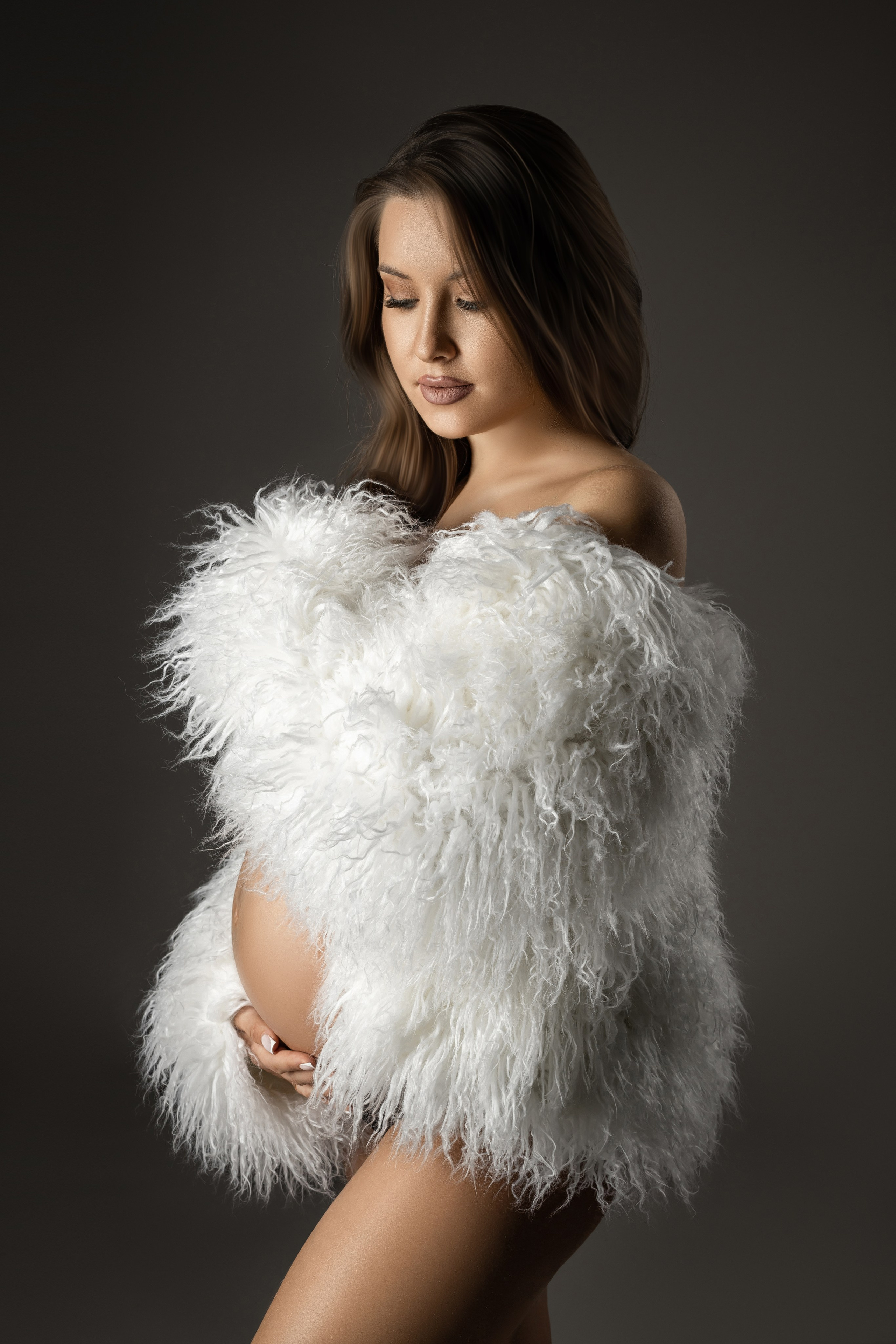 Глубокая ретушь. Демидова Натали, фотограф беременности и материнства г. Астана