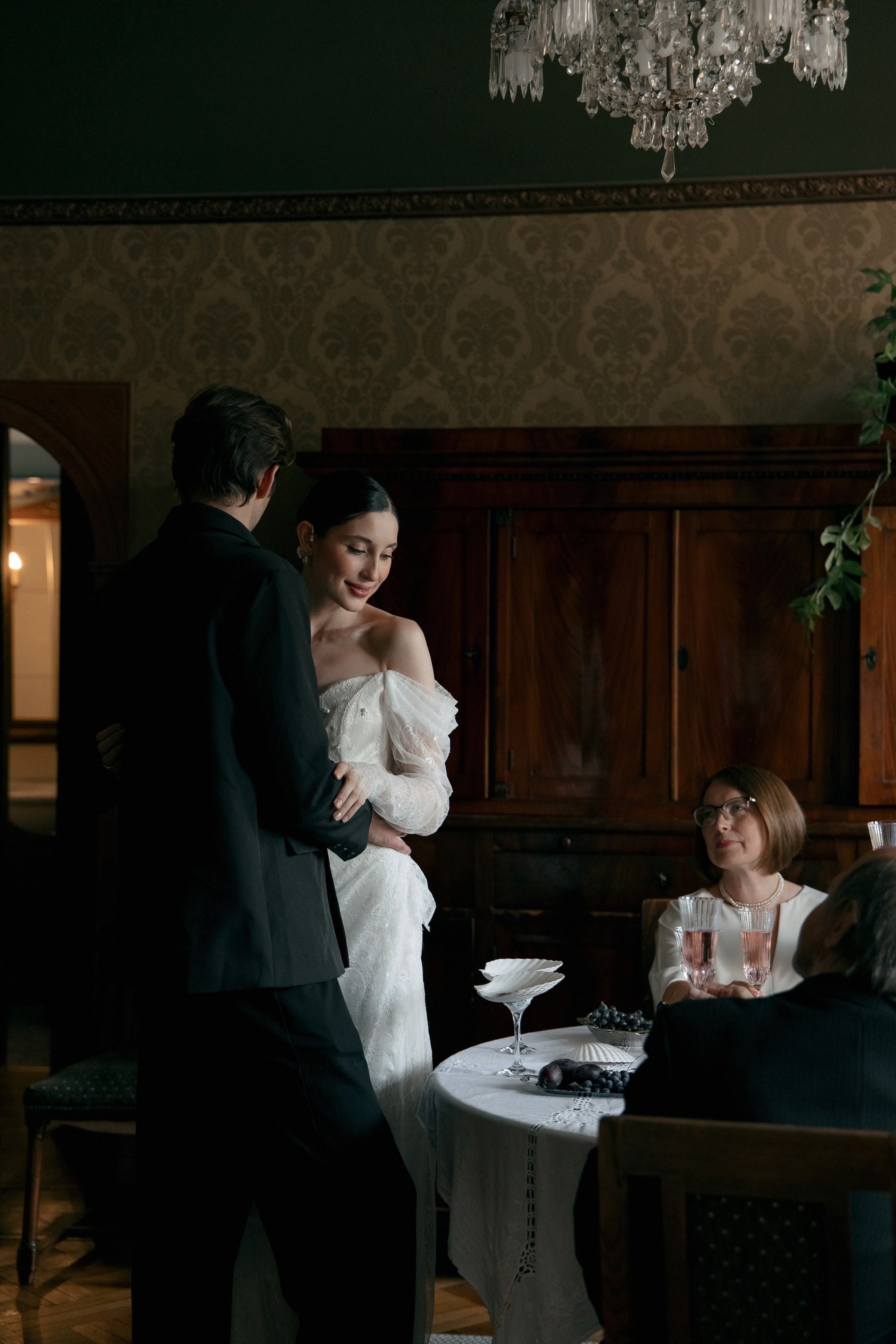 Винтажная история Полины и Дмитрия. Свадебный фотограф Москва