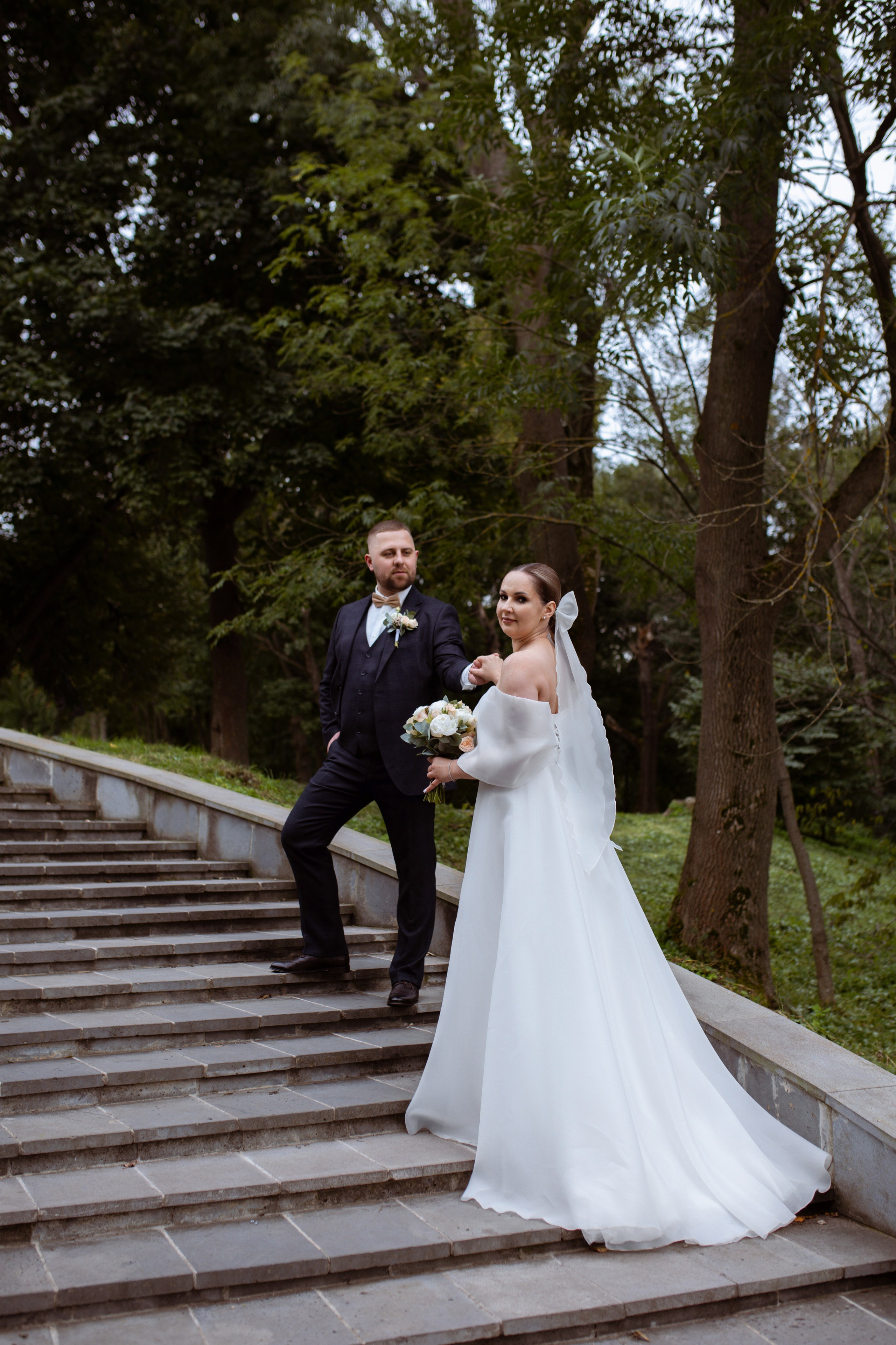 Микс классики и вечеринки Оксаны и Леши. Свадебный фотограф Елена Рубцова