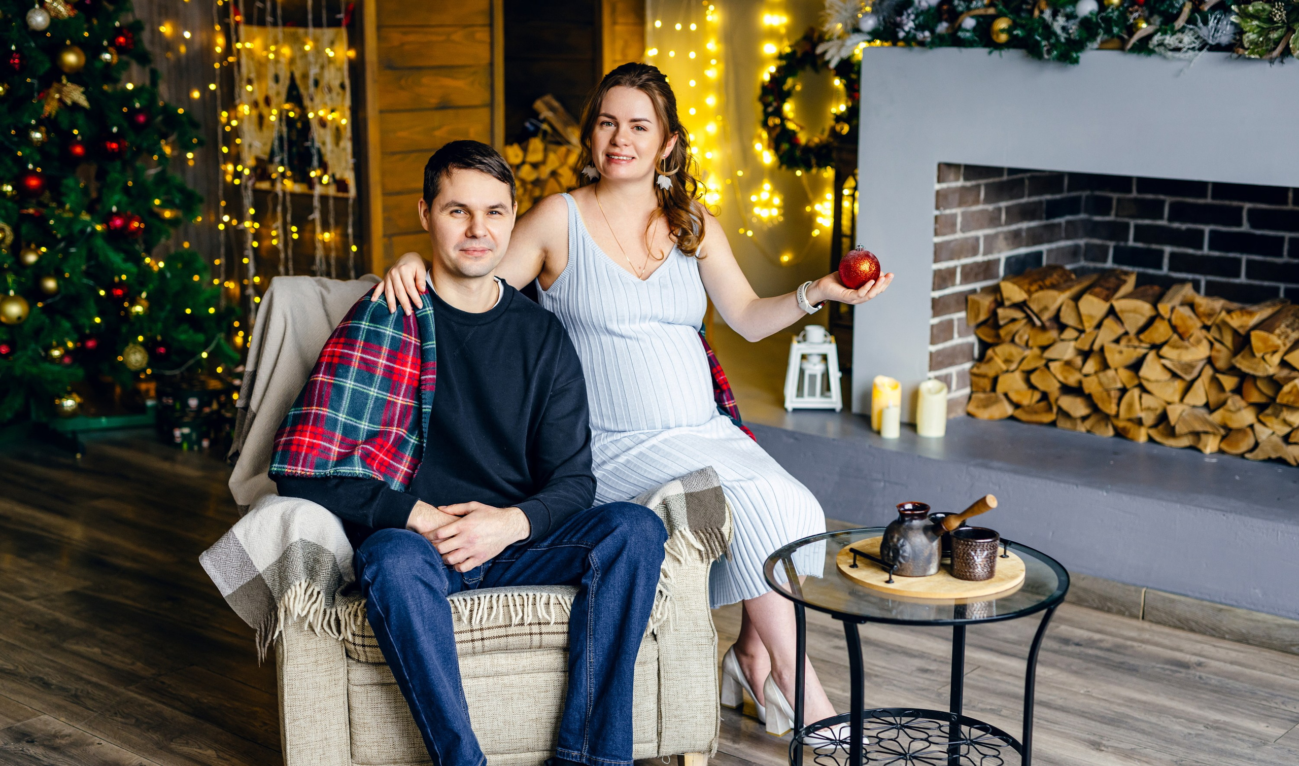 Новогодняя фотосессия. Фотостудия в Москве LUXARTPHOTO