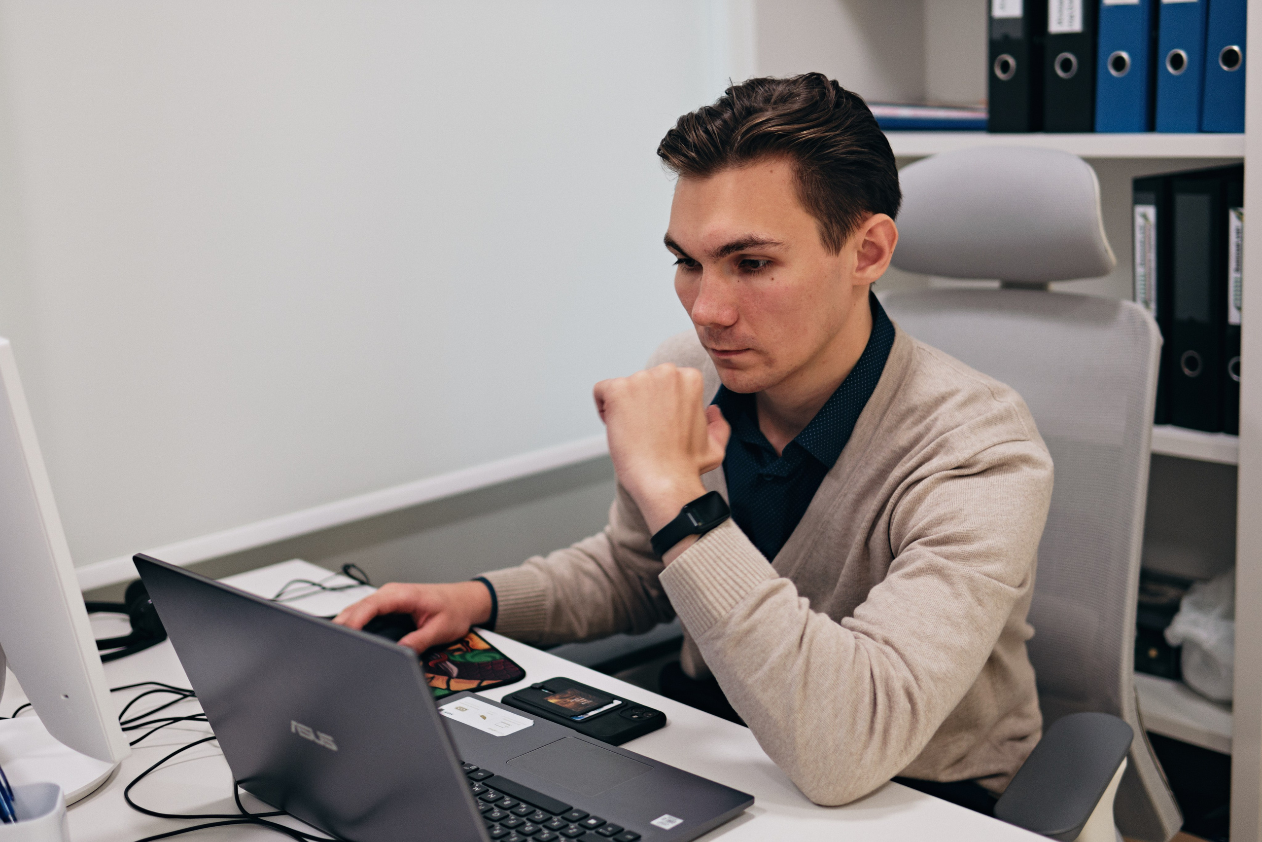 Съемка в офисе компании в СПб